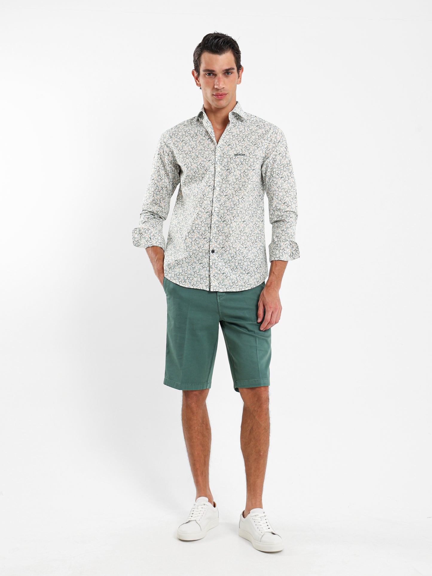 Printed Semi Dressed Shirt