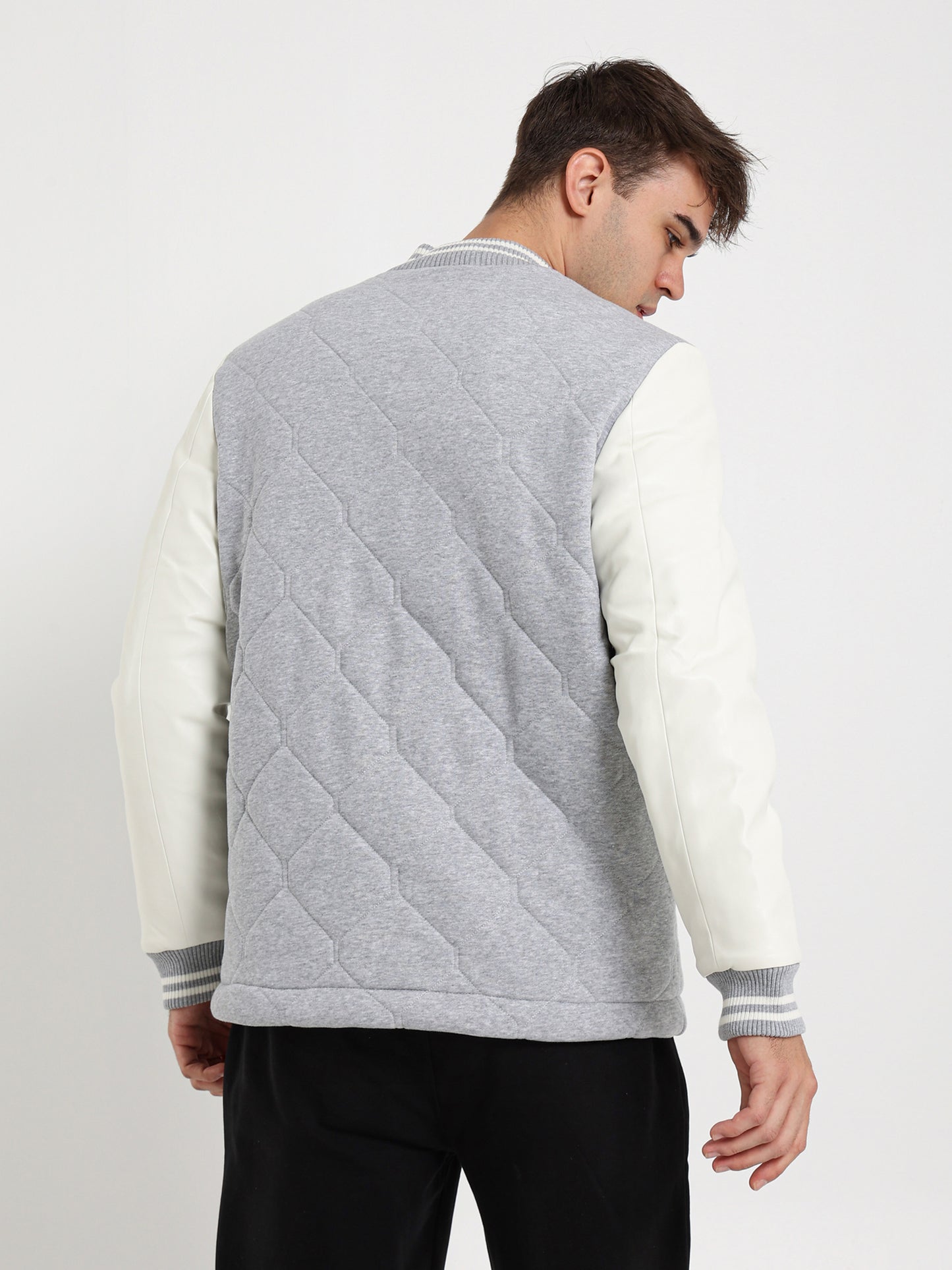 Bi-Tone Melton Jacket
