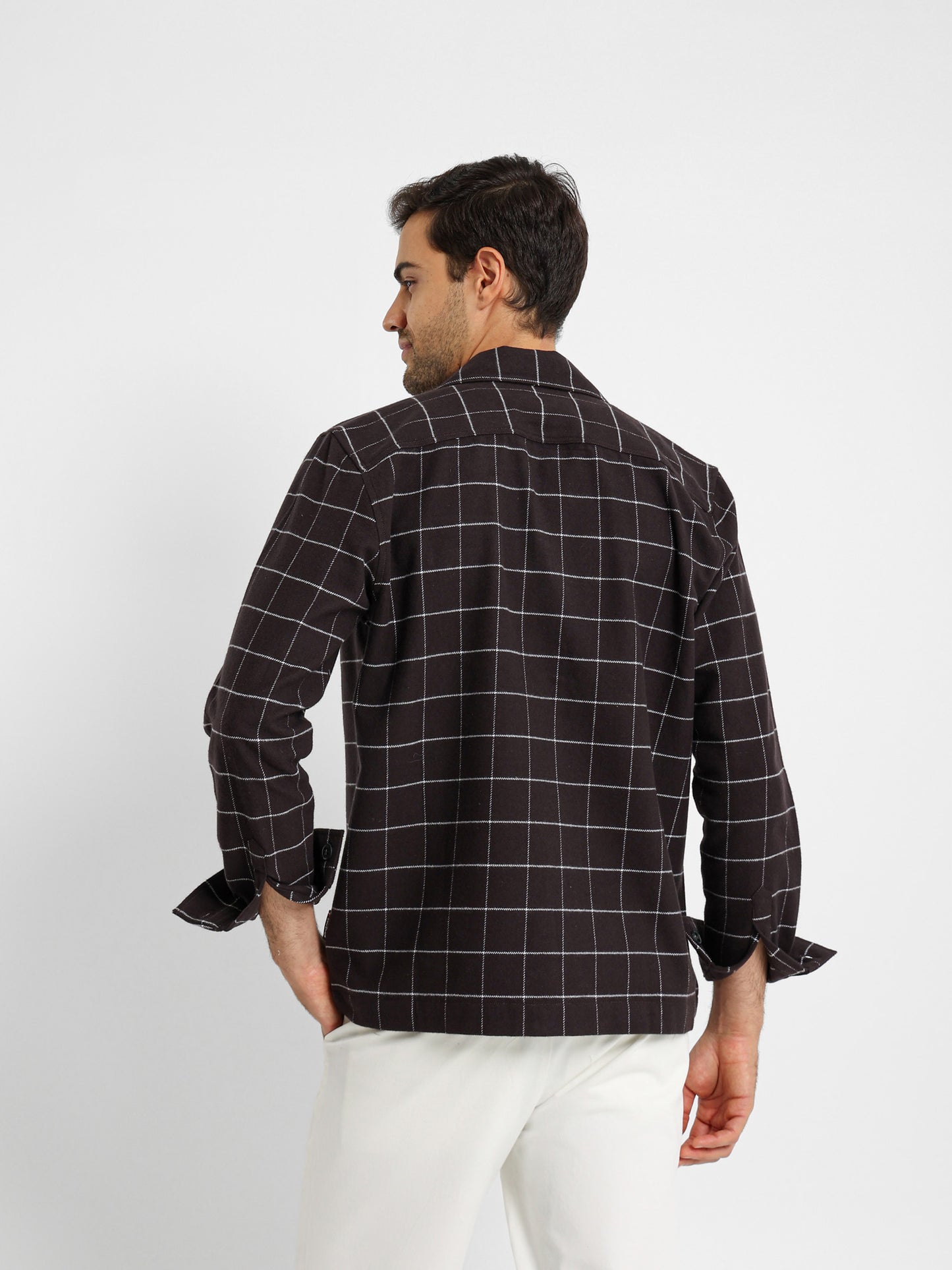 Checked Shirt Jacket