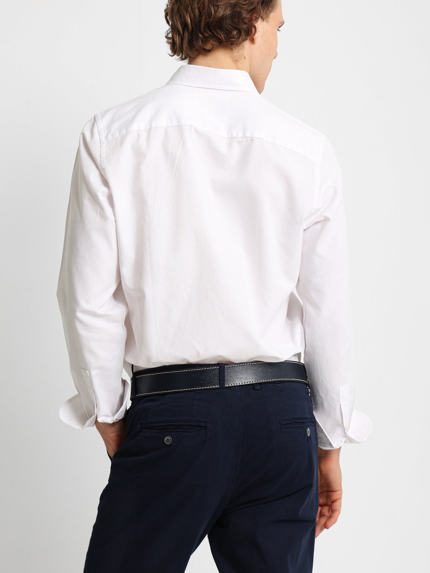 Oxford Solid Long Sleeves Shirt