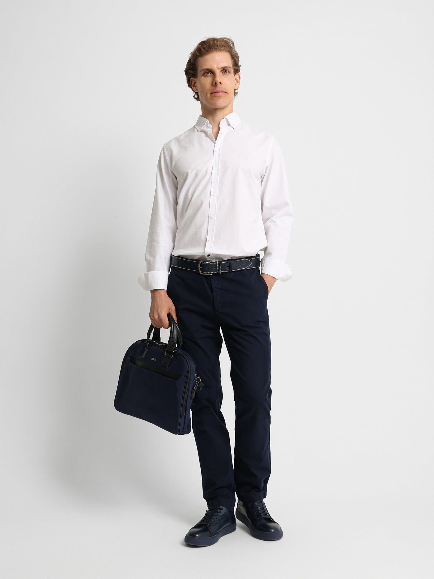 Oxford Solid Long Sleeves Shirt