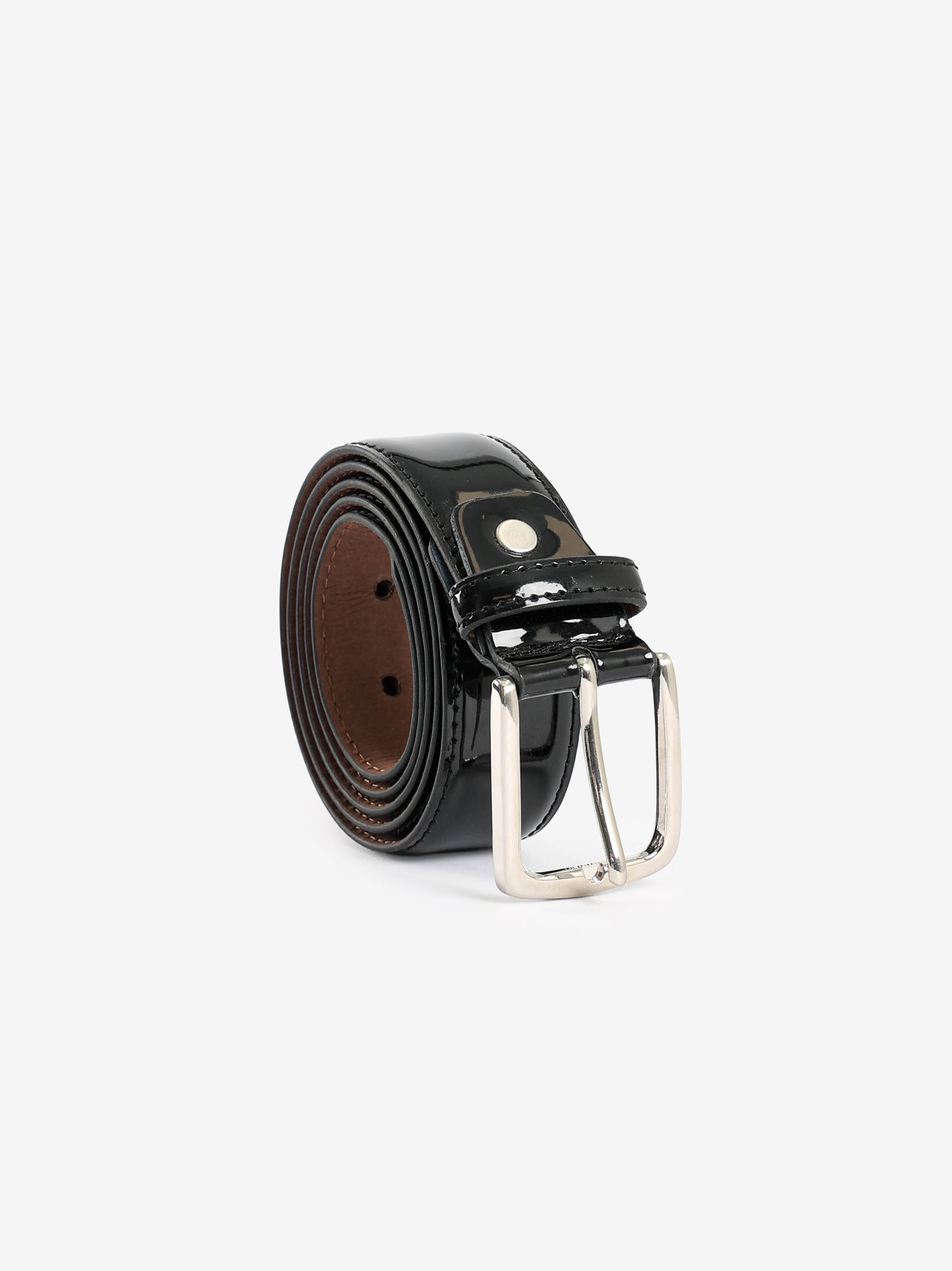 Glossy Leather Belt