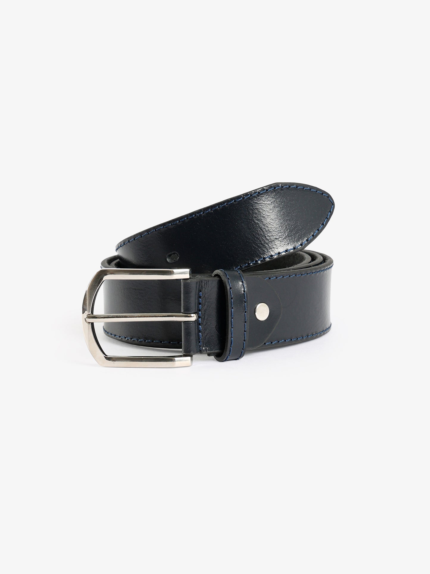Stitched Leather Belt Casual