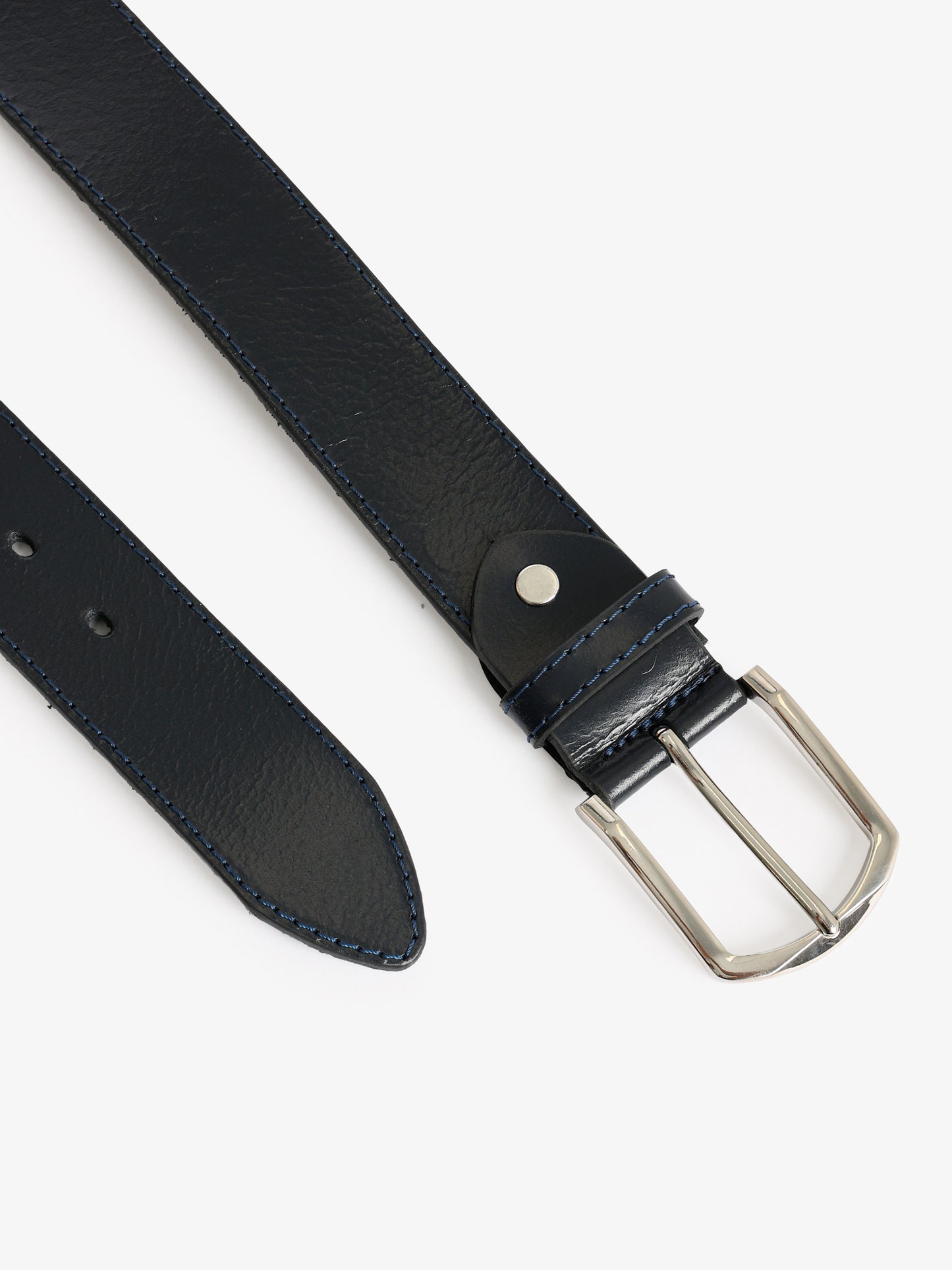 Stitched Leather Belt Casual