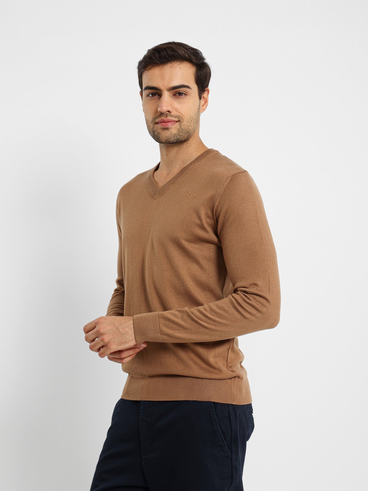 Basic V-Neck Pullover