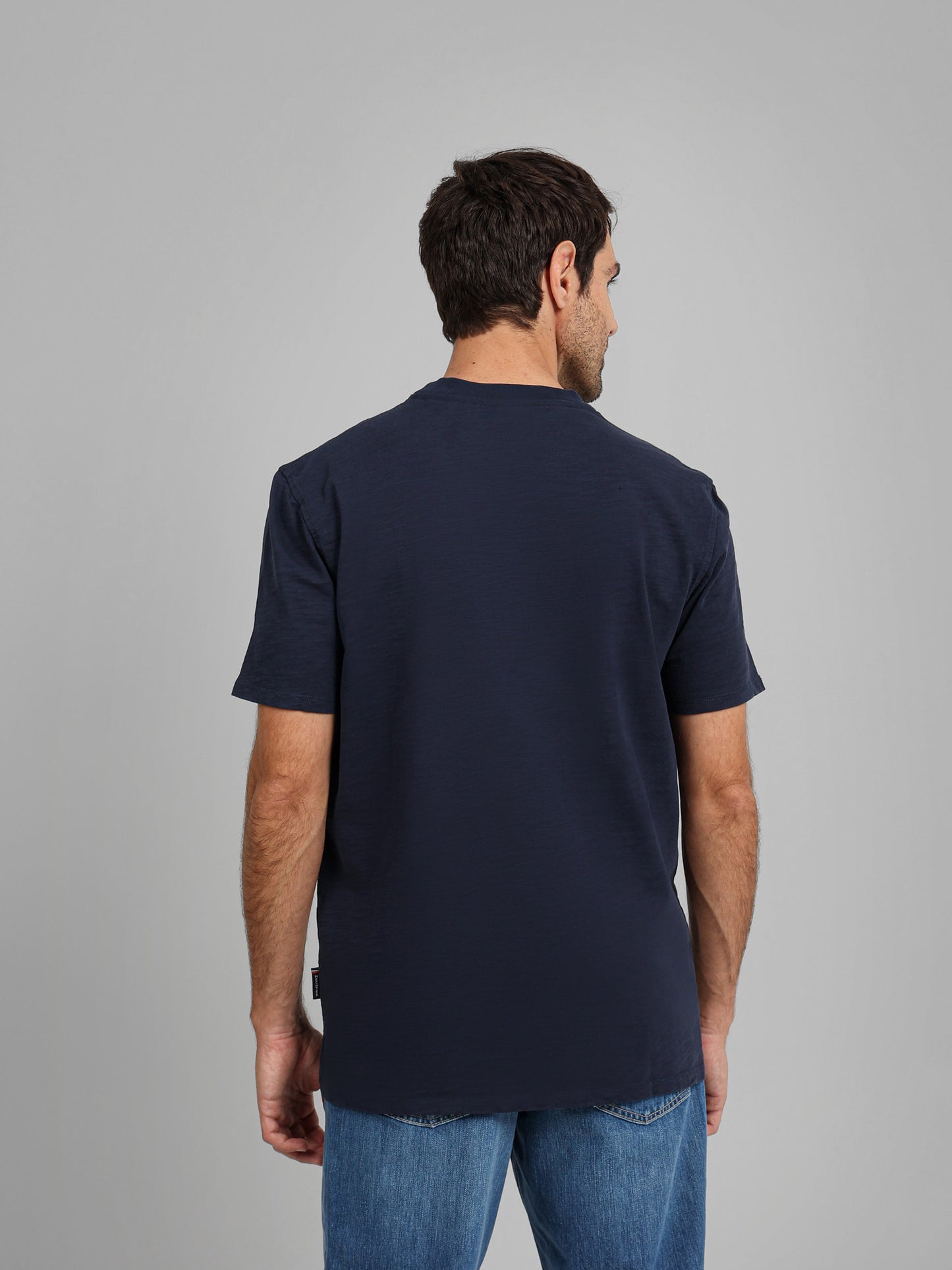 Round Neck Textured T-Shirt