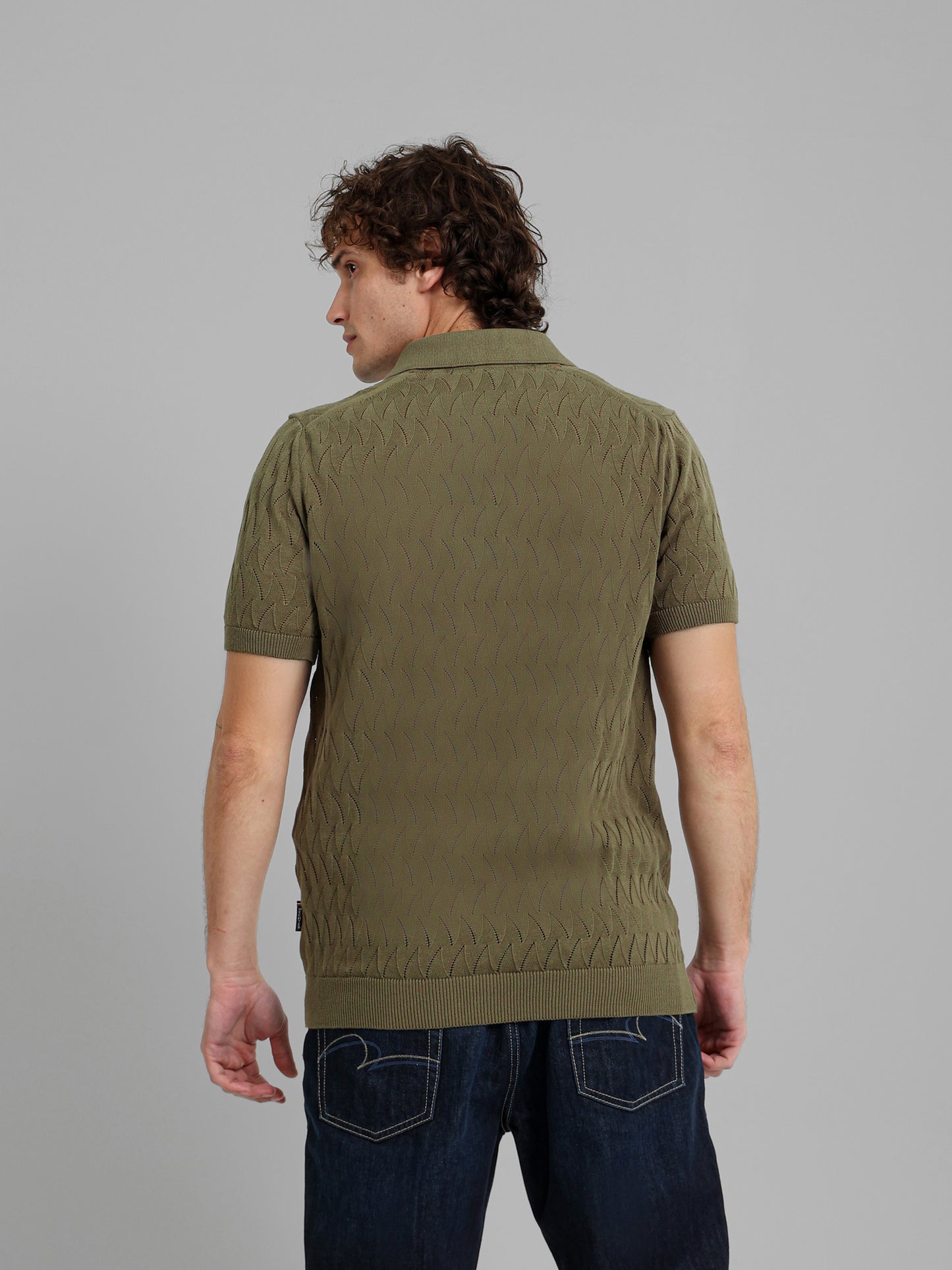 Knitted Polo Shirt