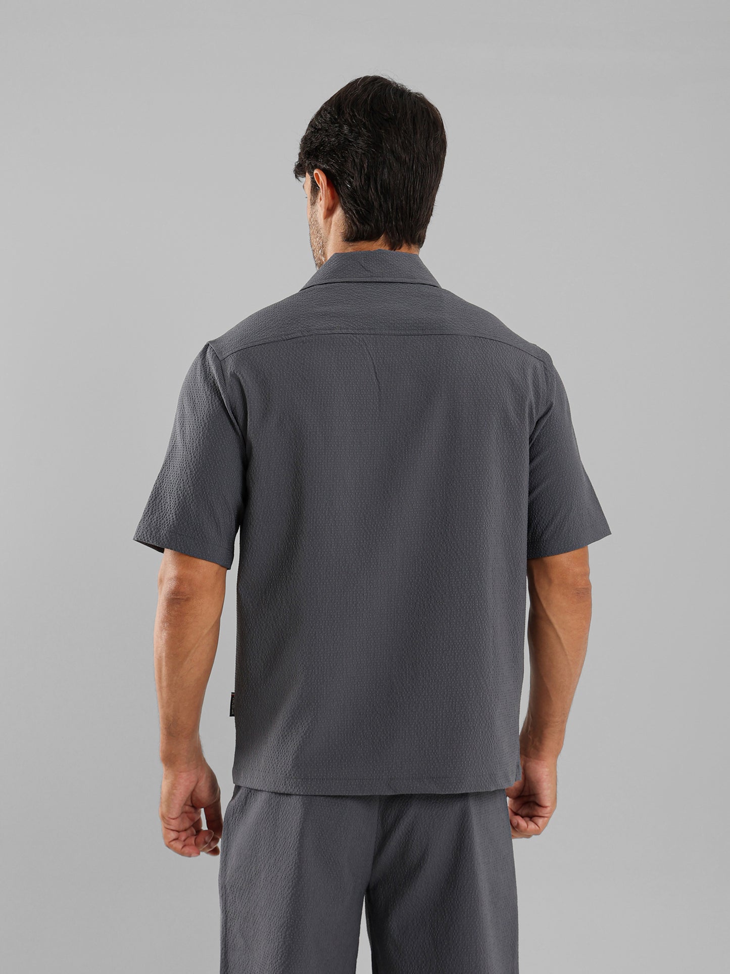 Front Buttons Short Sleeves Shirt