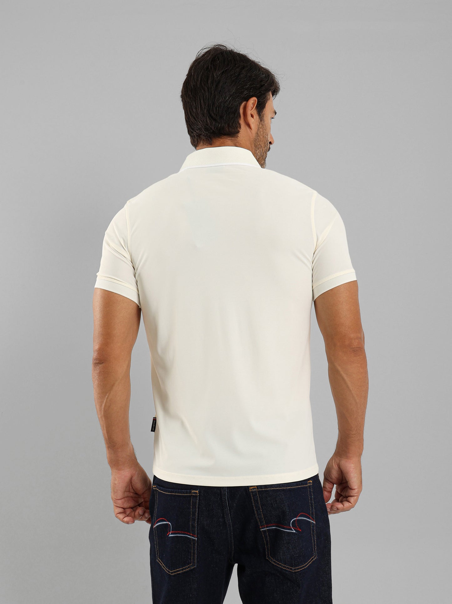 Zip-Neck Polo Shirt