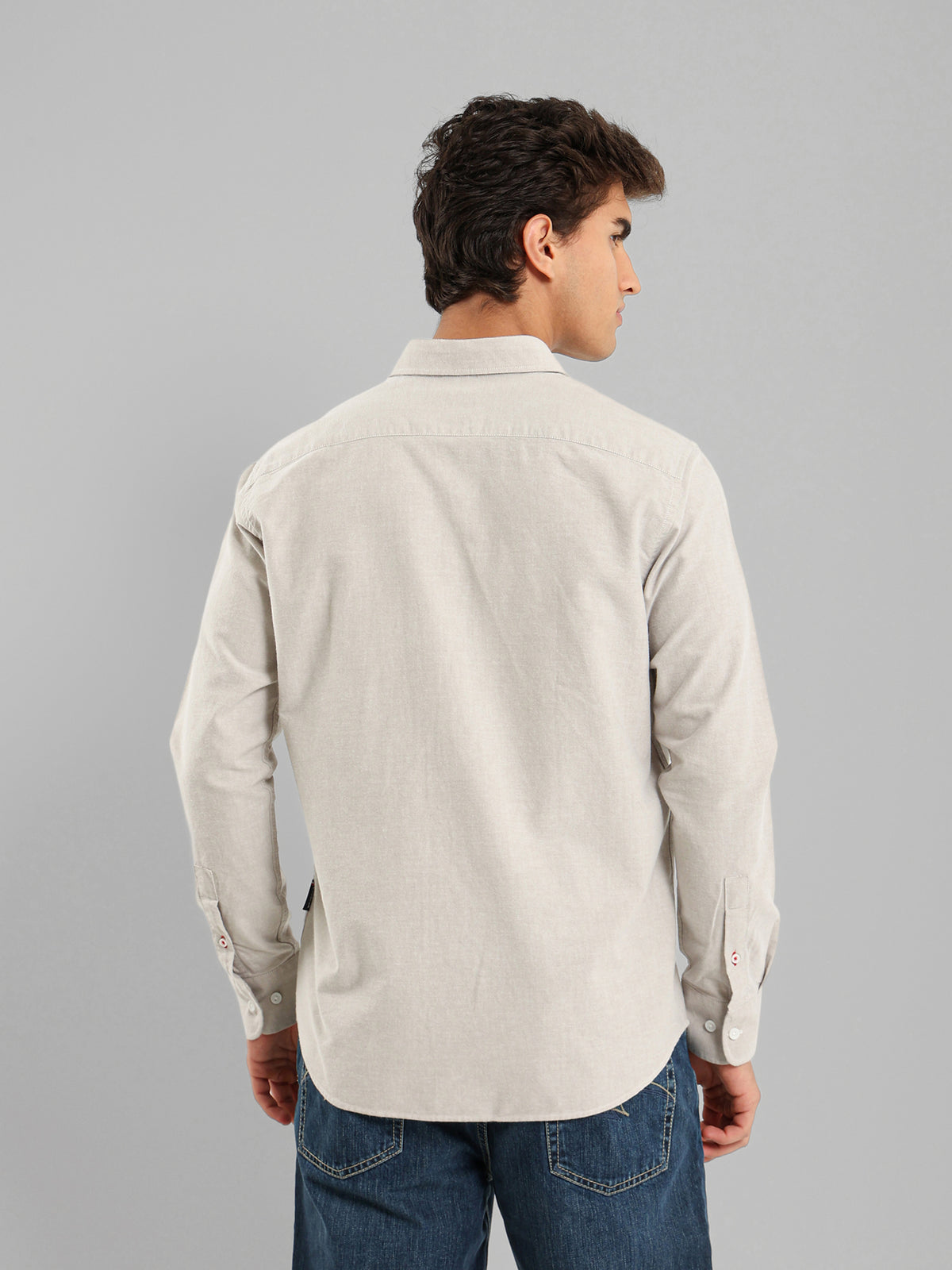 Kent Collar Brushed Oxford Shirt