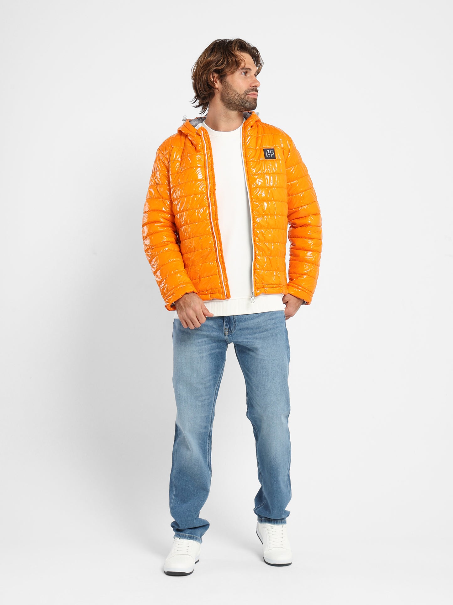 Puffed Parka Jacket