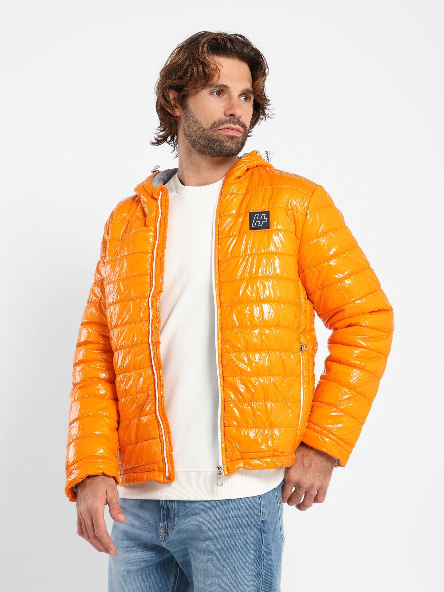 Puffed Parka Jacket