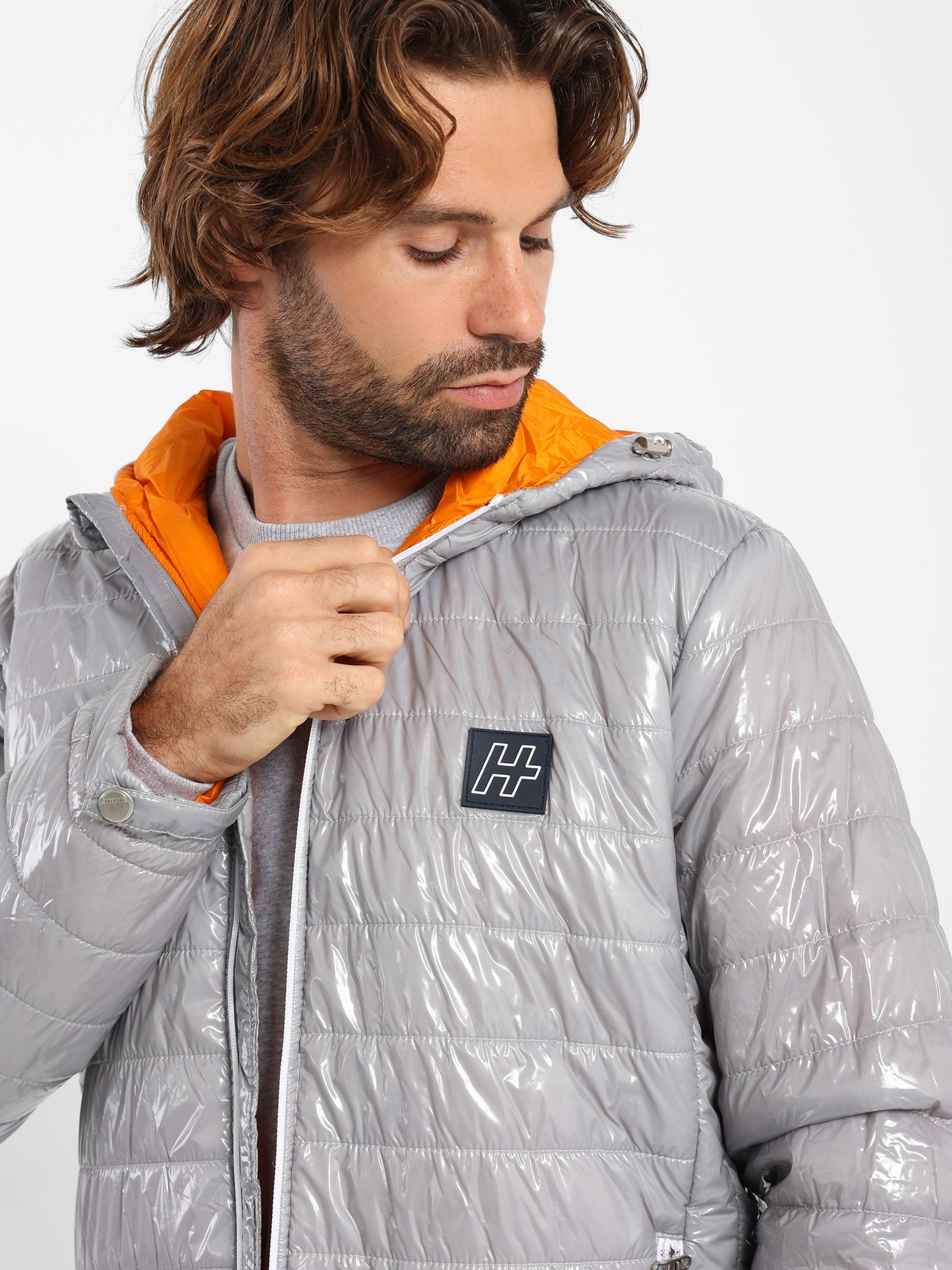 Puffed Parka Jacket