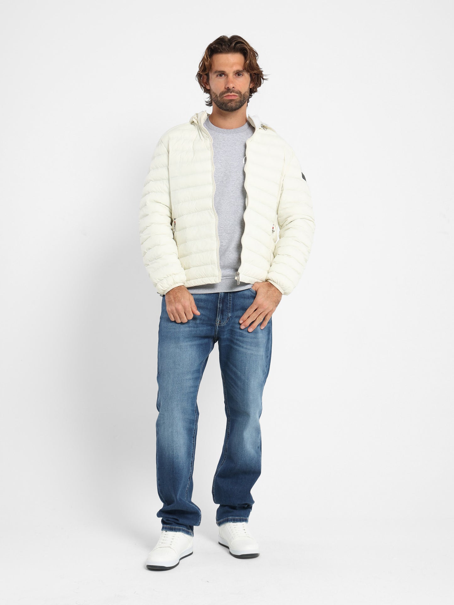 Mock Neck Parka Jacket