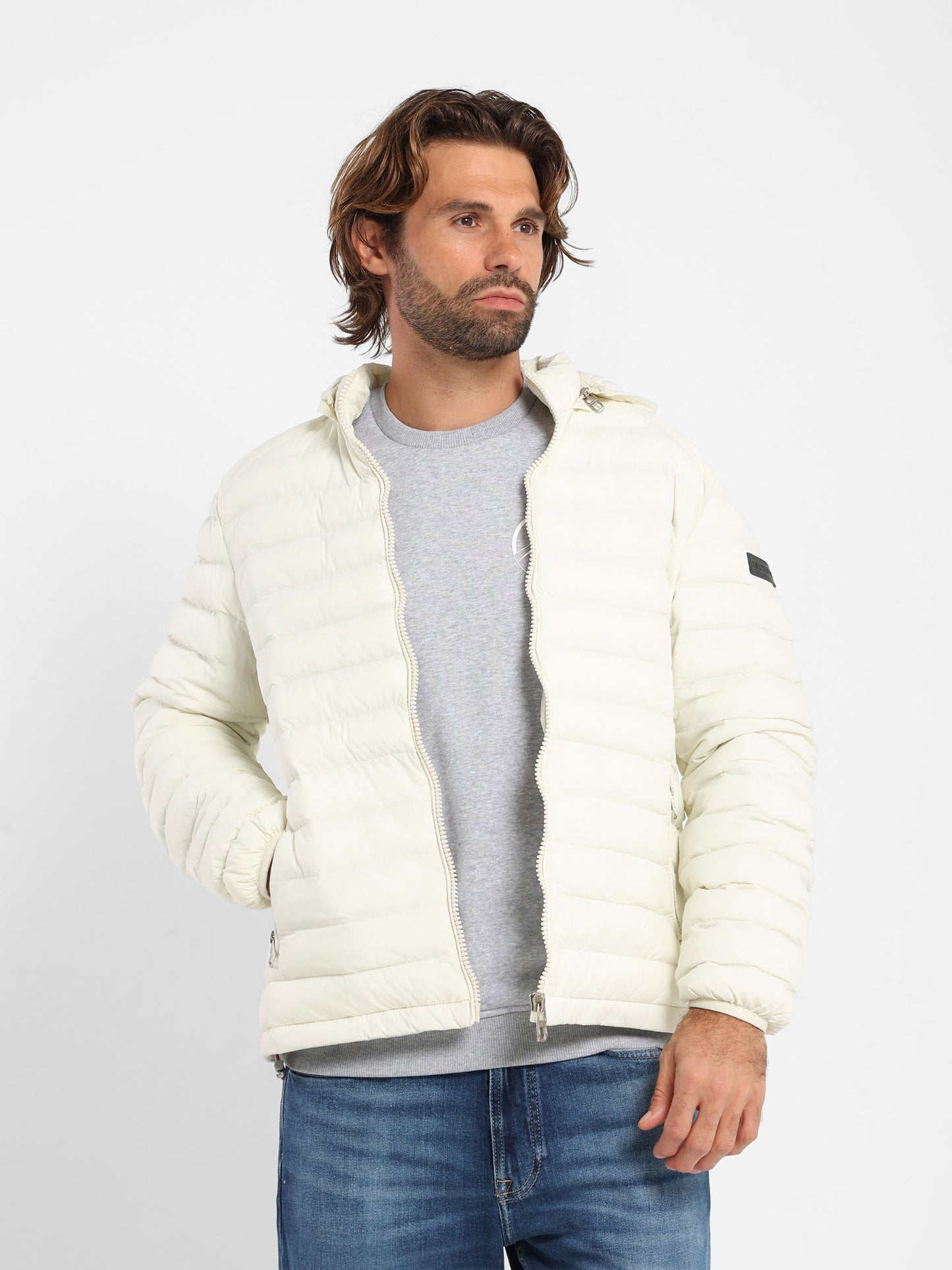 Mock Neck Parka Jacket