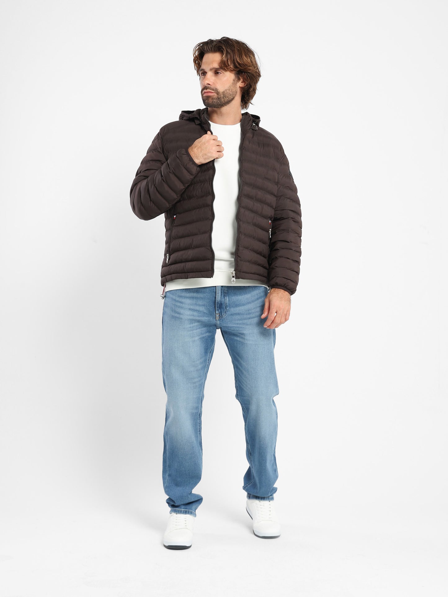 Mock Neck Parka Jacket