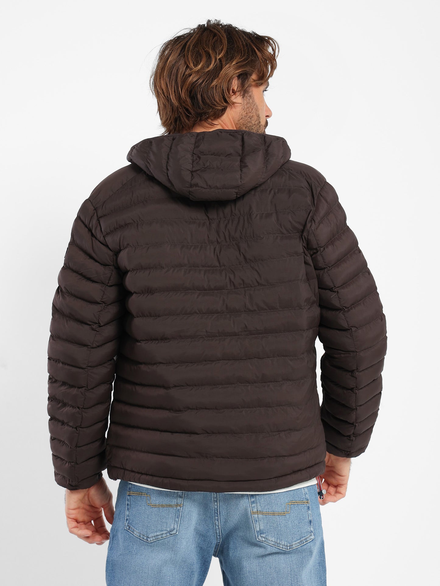 Mock Neck Parka Jacket