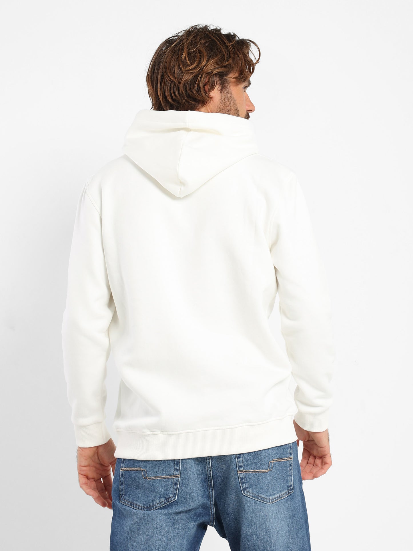 Hooded Sweatshirt with Place Print
