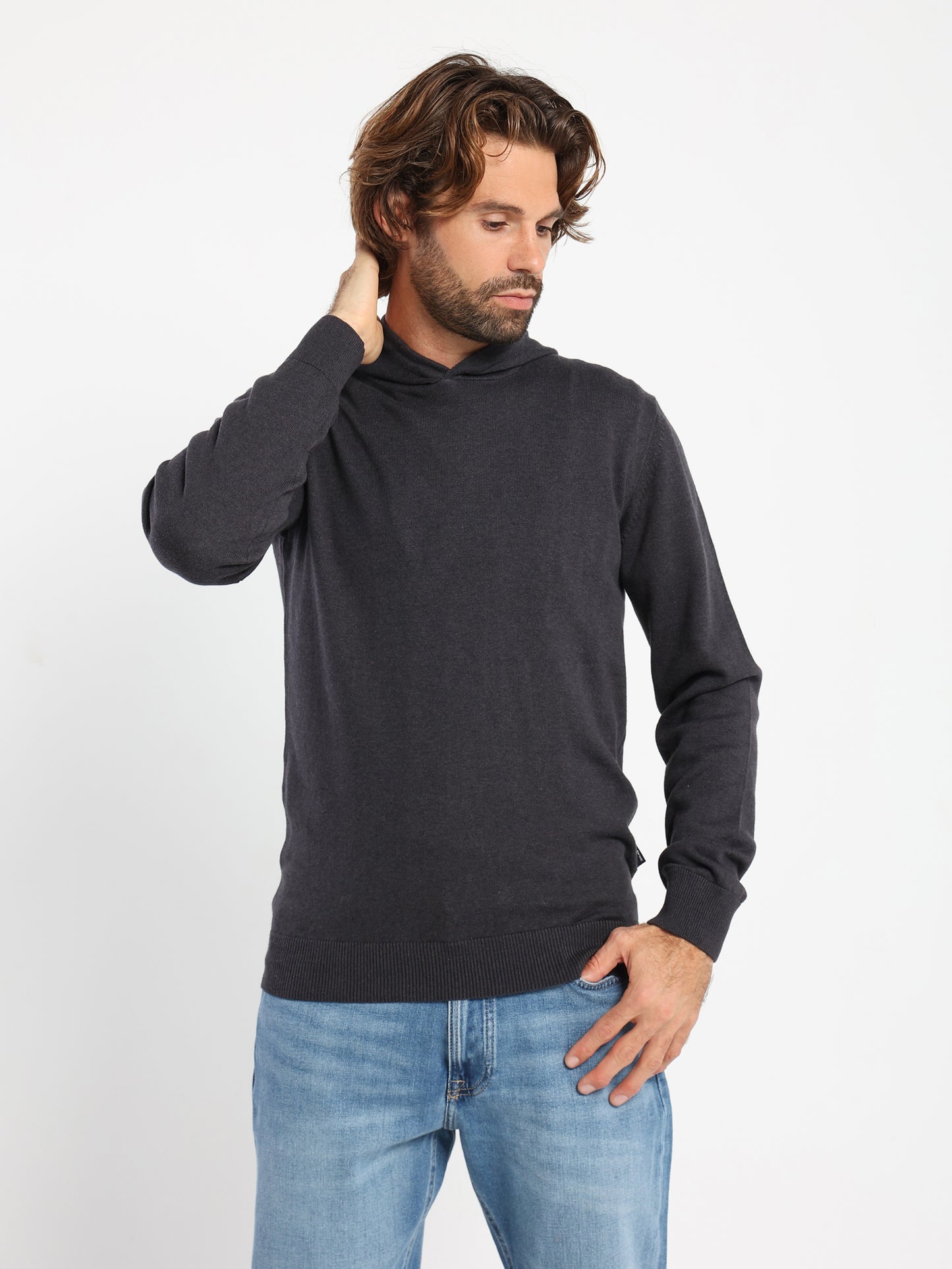 Hoodie Knit Sweater