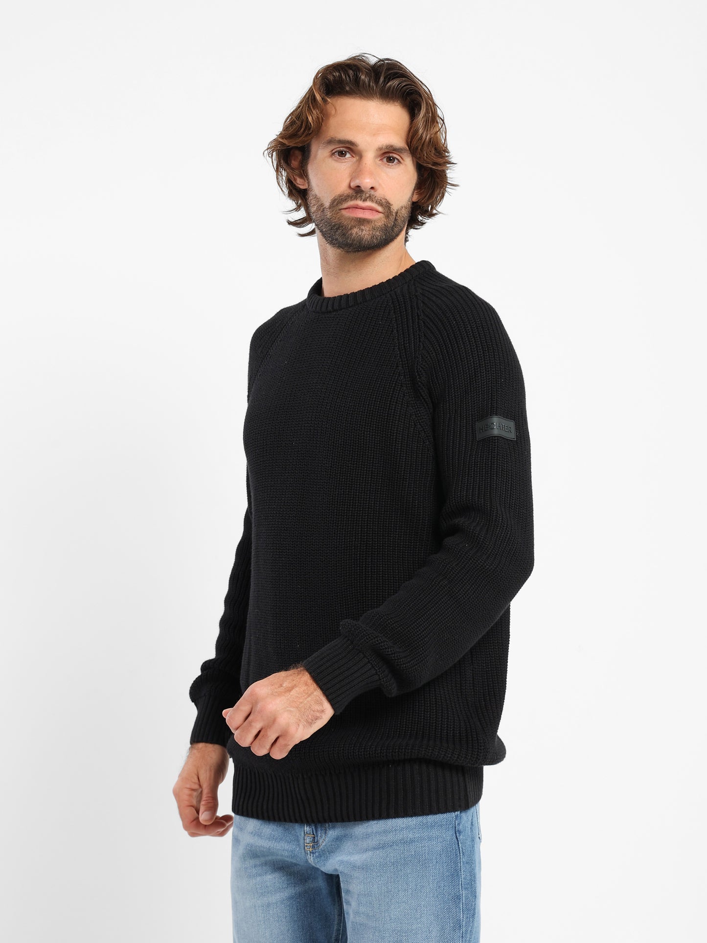 Round Neck Knit Sweater