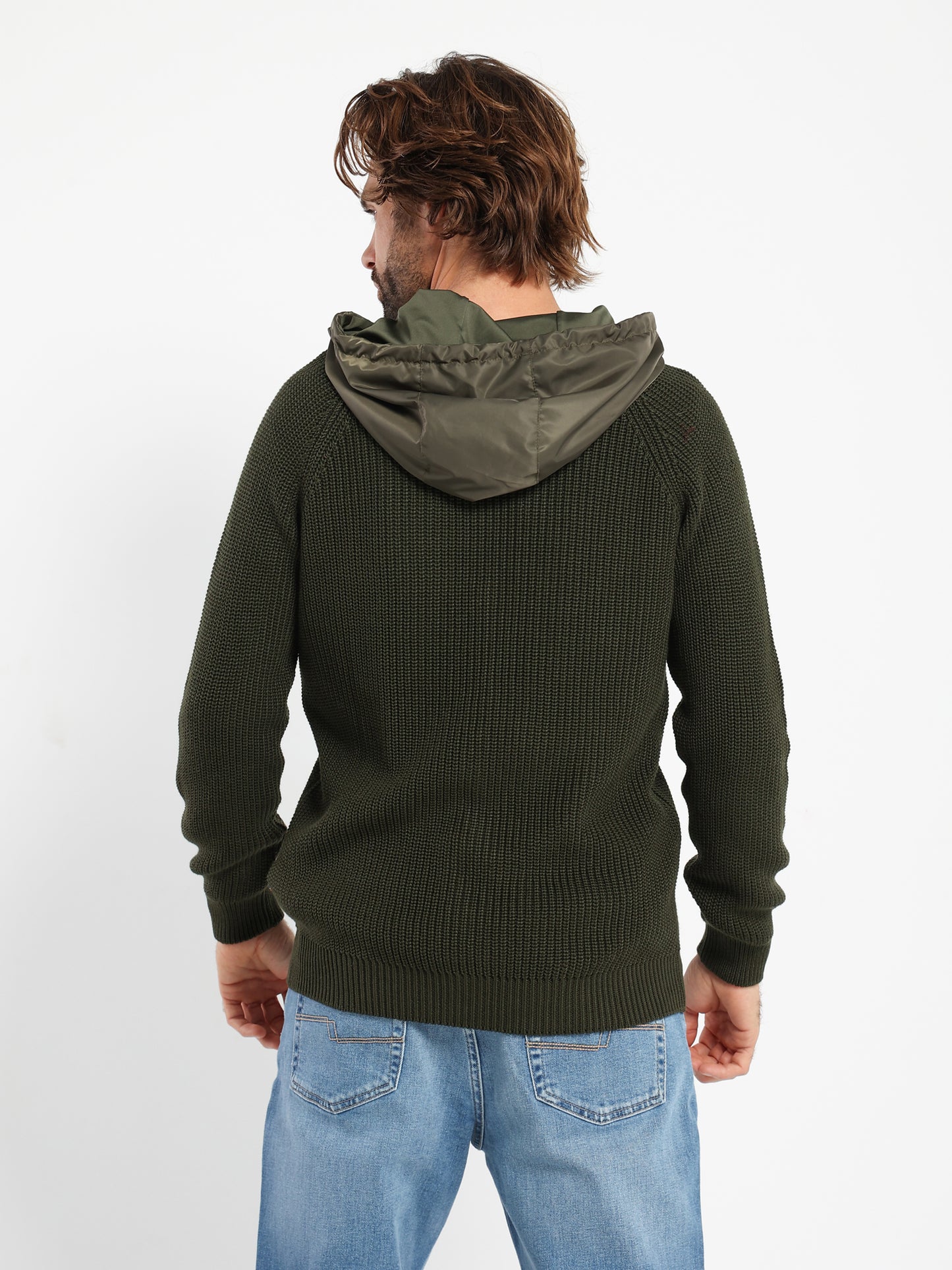 Hoodie Jacket Structured Pullover