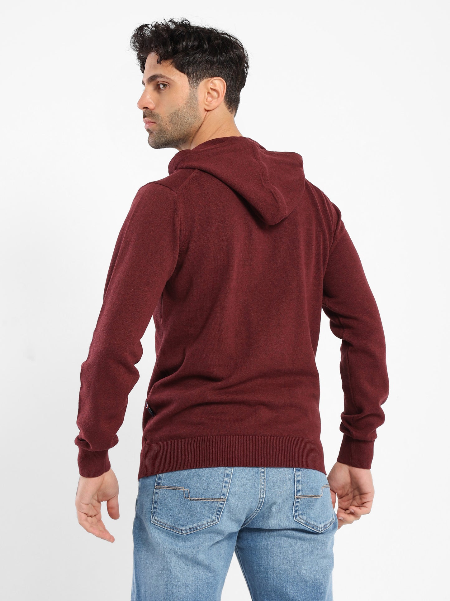 Hoodie Knit Sweater