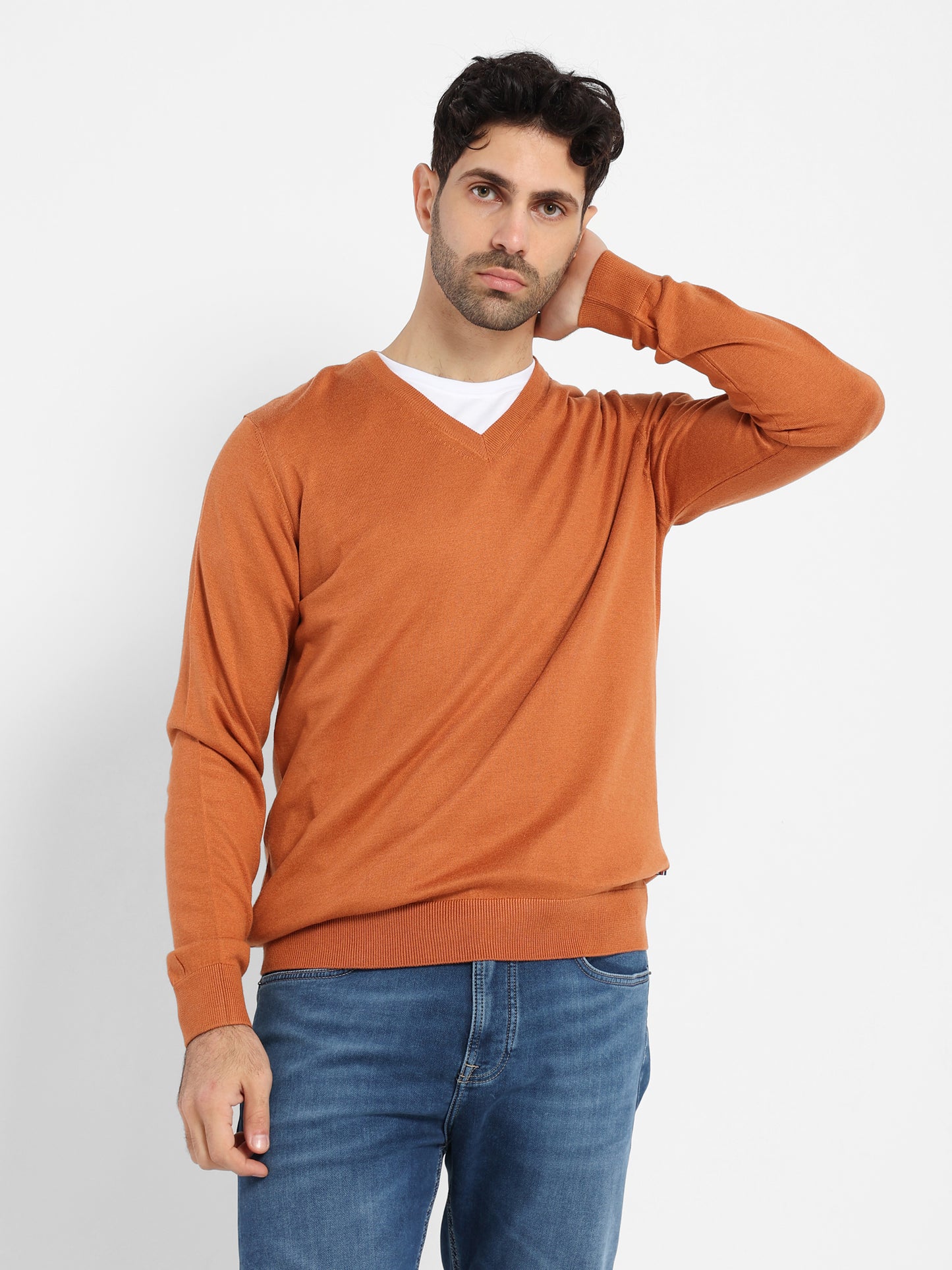 Basic V-Neck Pullover