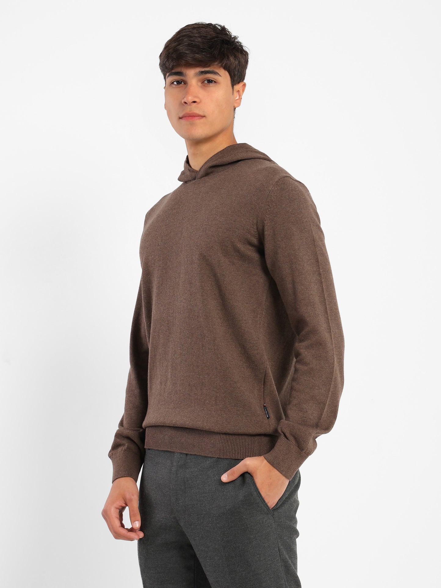 Hoodie Knit Sweater