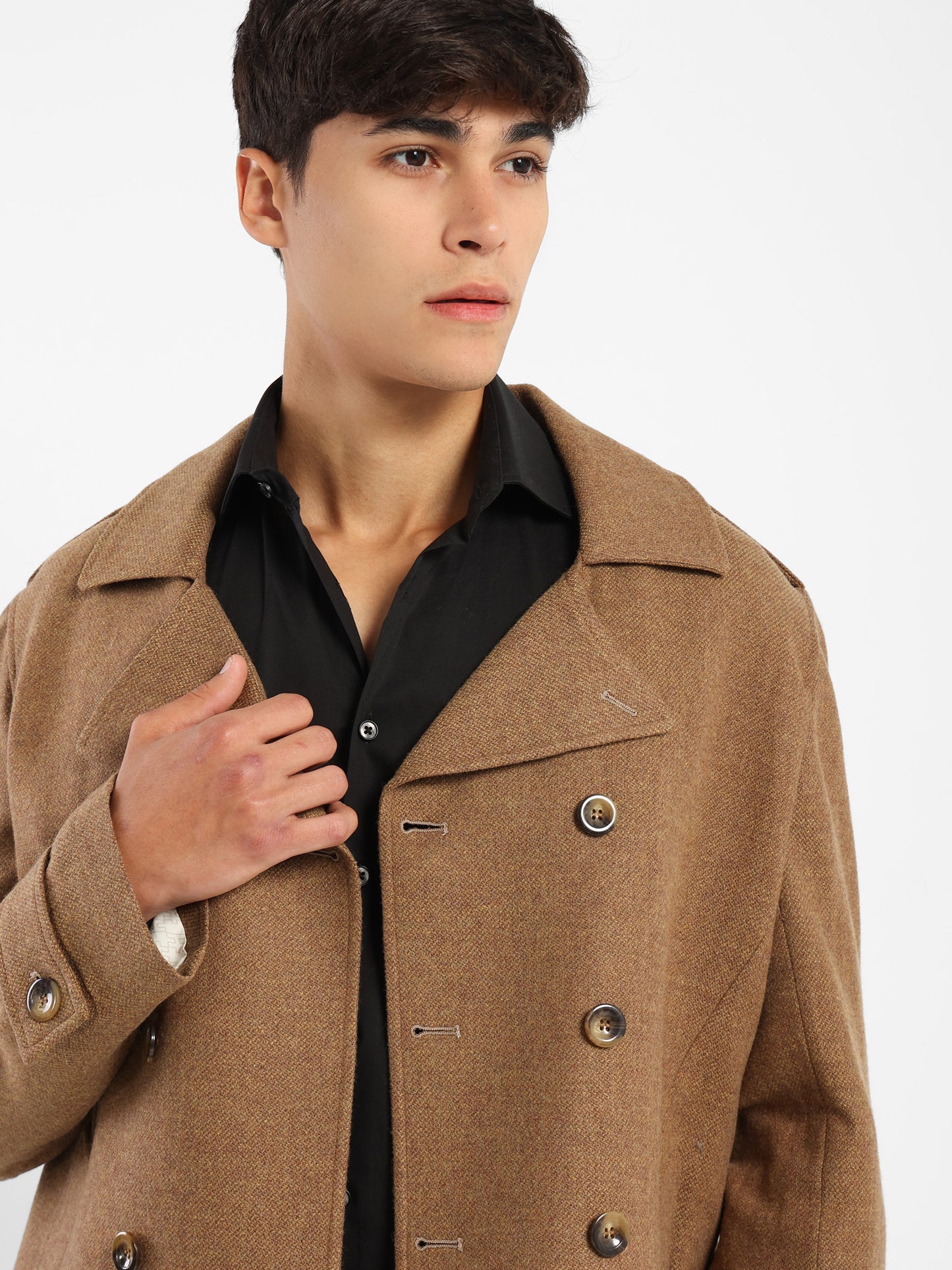 Double-Breasted Wool Jacket