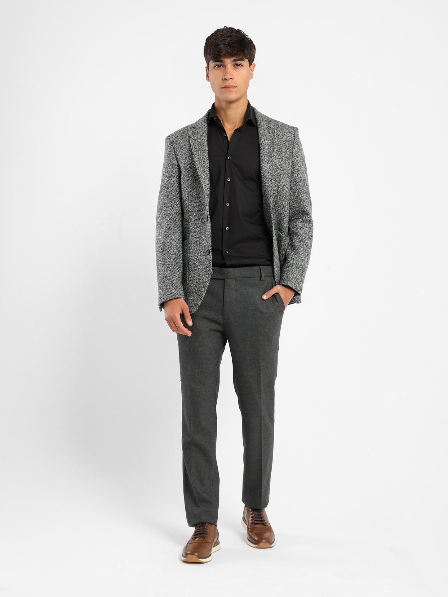 Tweed Patch Pocket Blazer