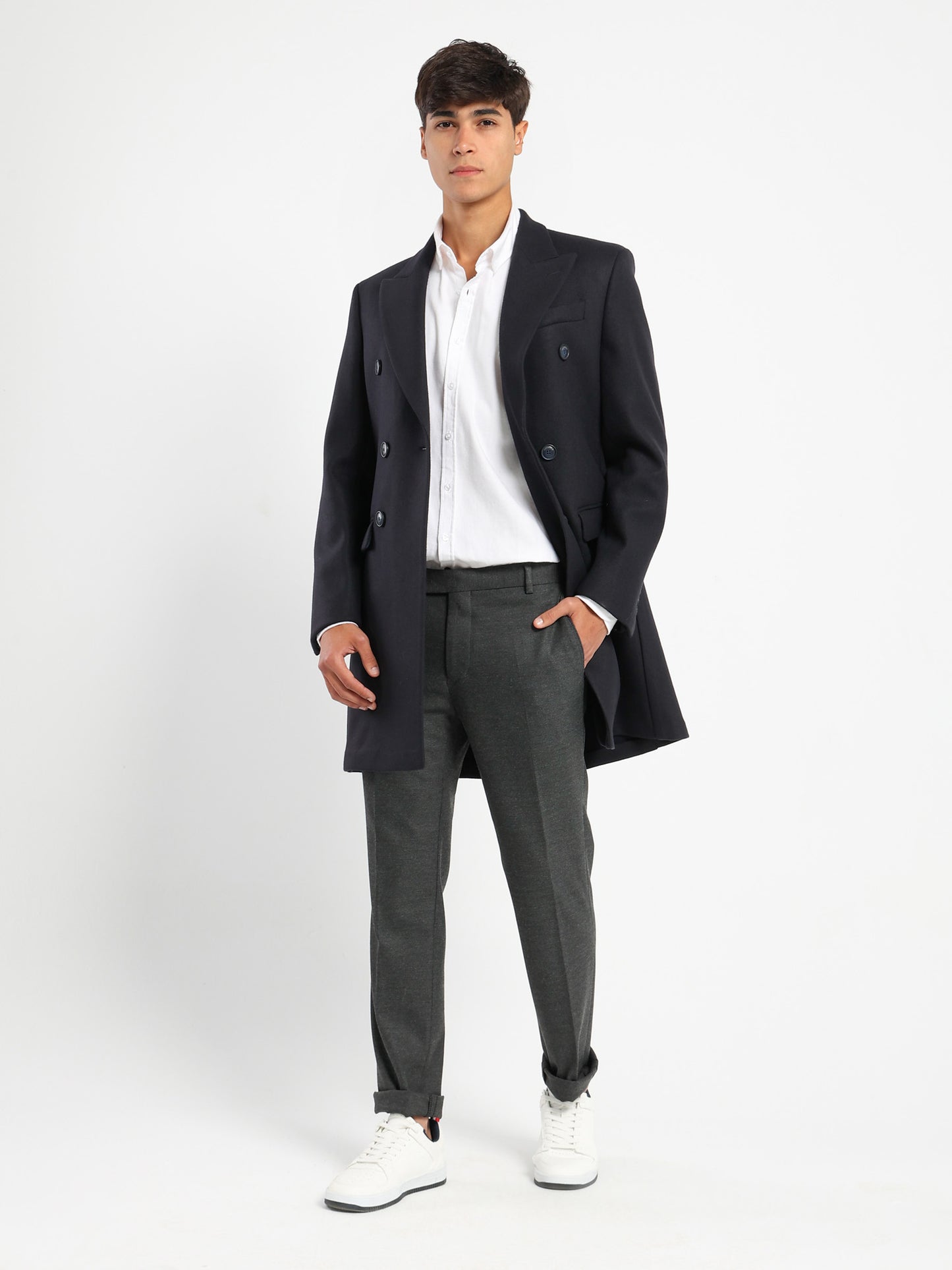 Double-Breasted Coat