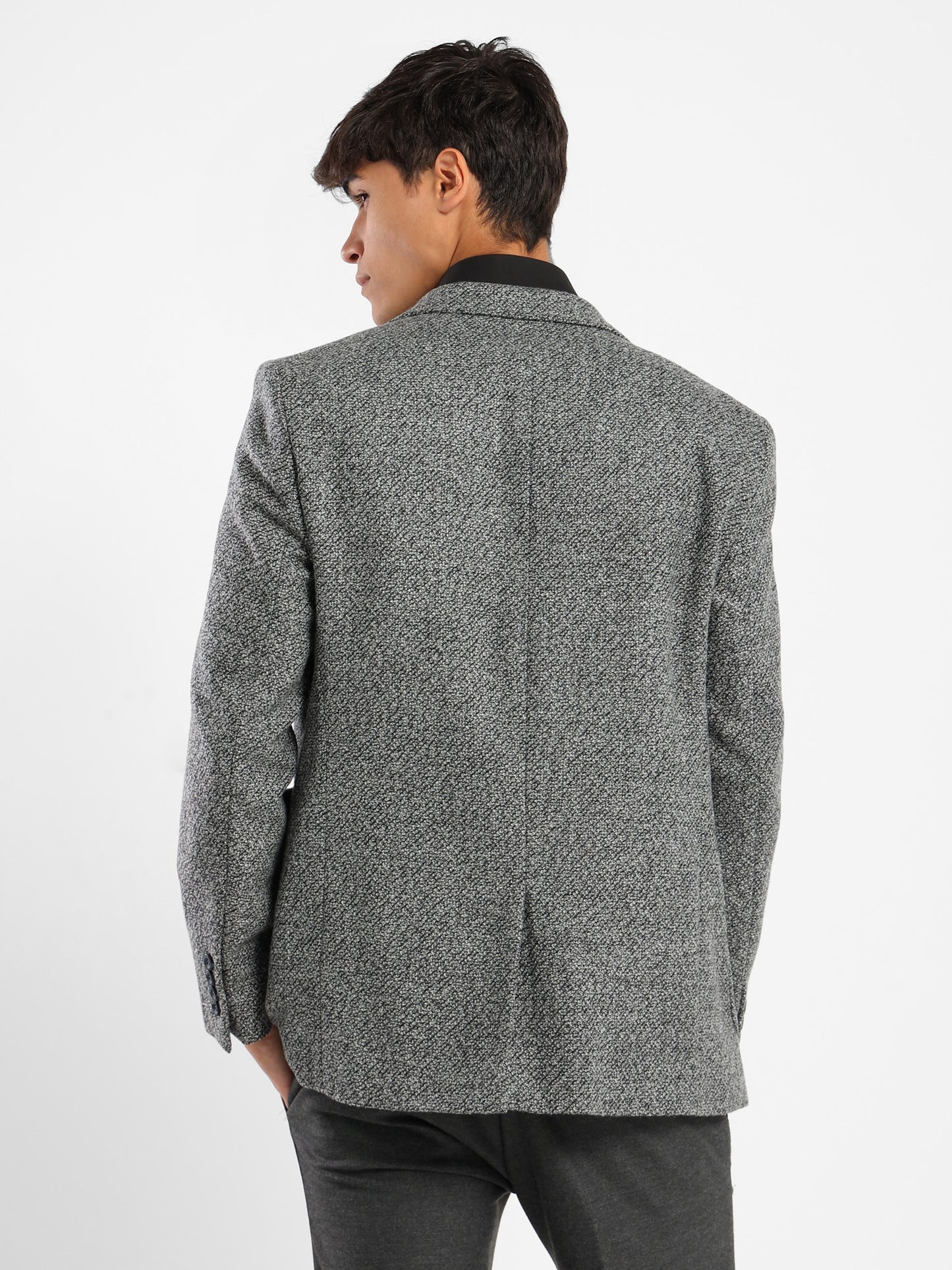Tweed Patch Pocket Blazer