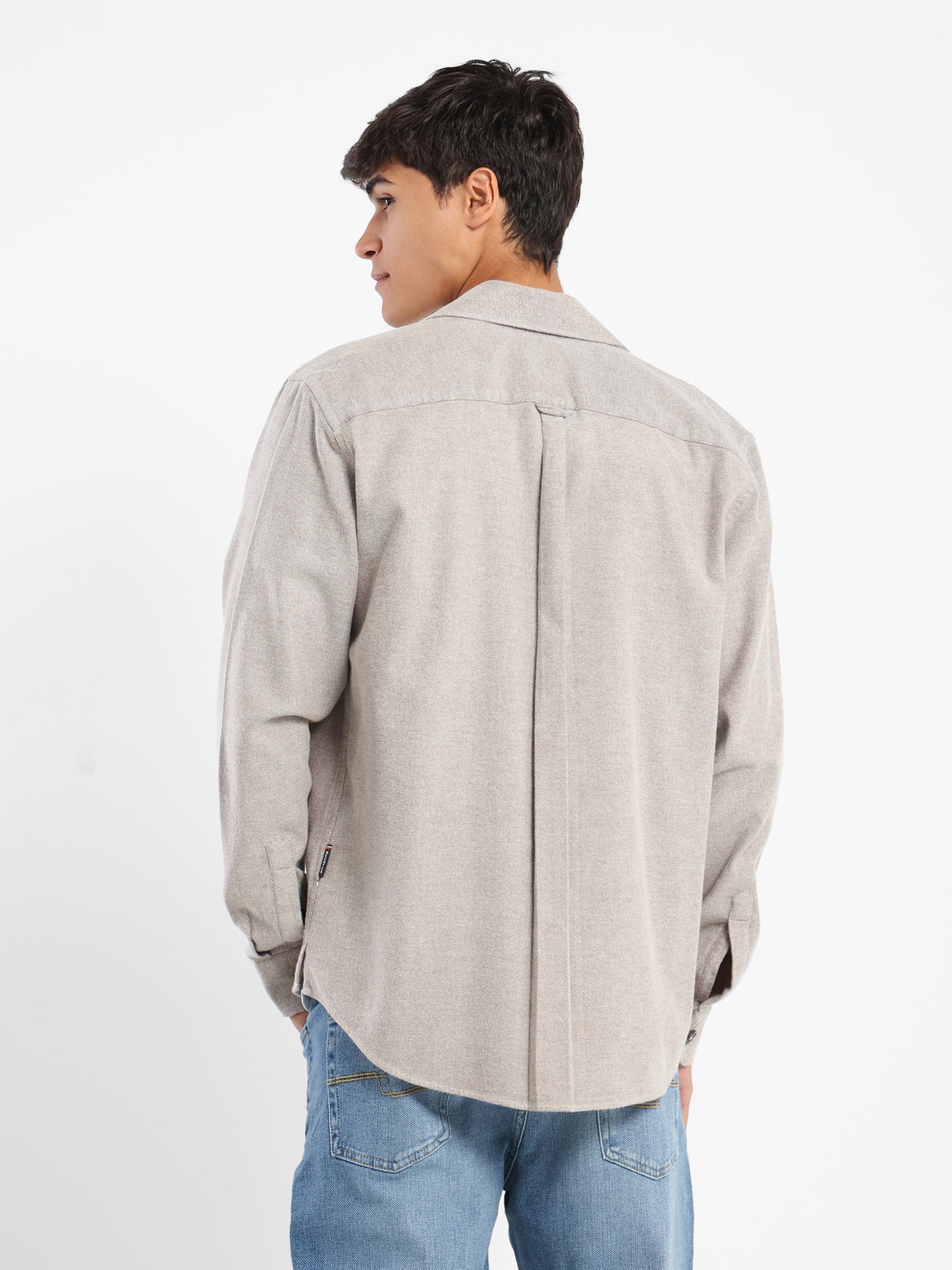 Kent Collar Long-Sleeve Shirt