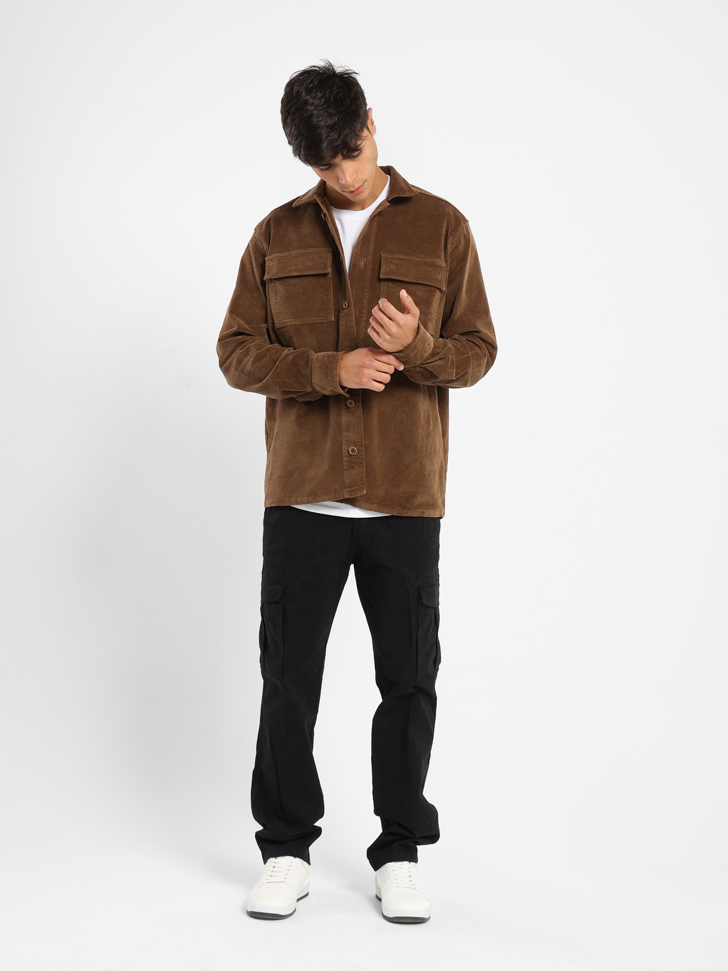 Long-Sleeve Classic Overshirt