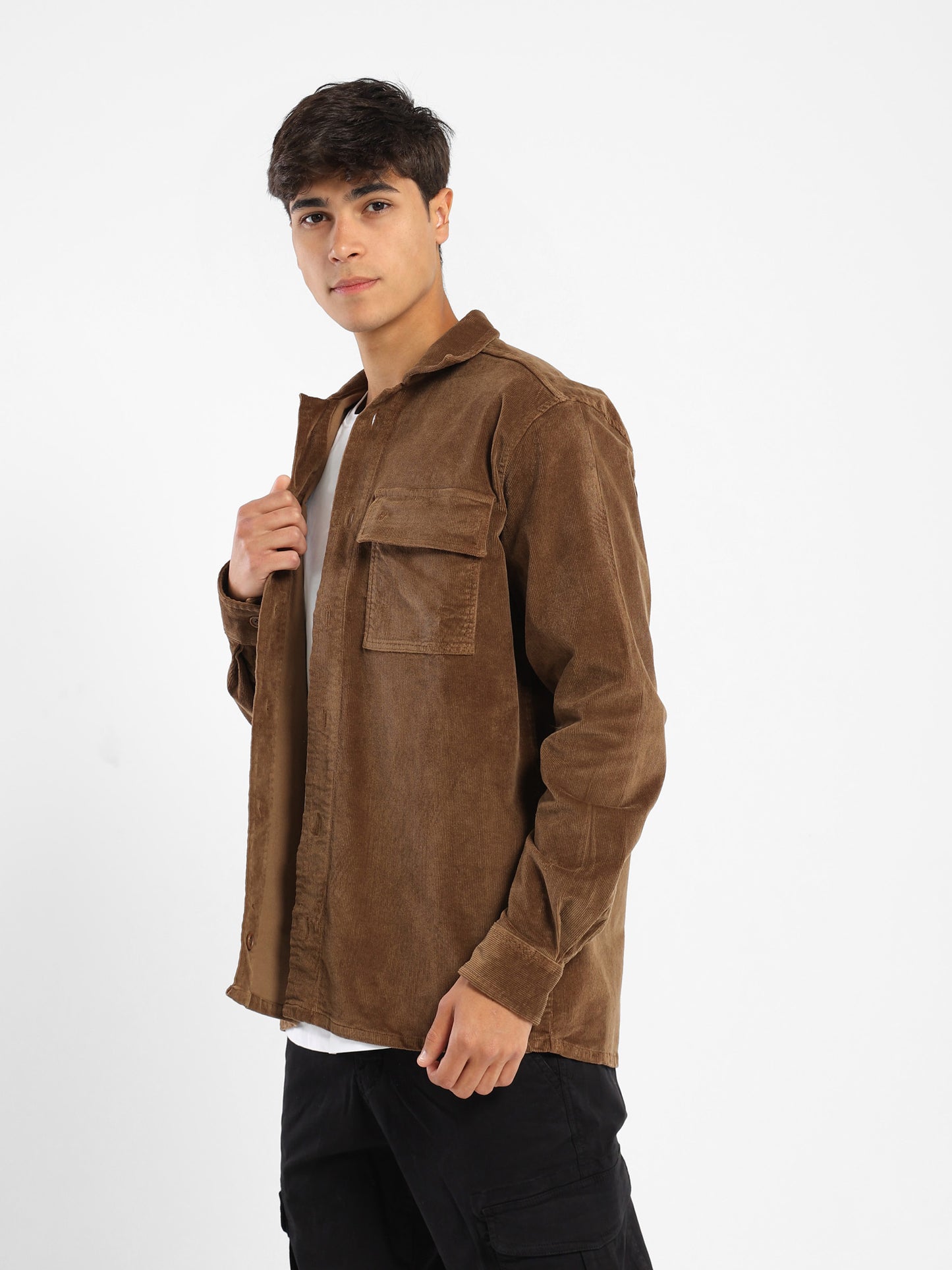Long-Sleeve Classic Overshirt