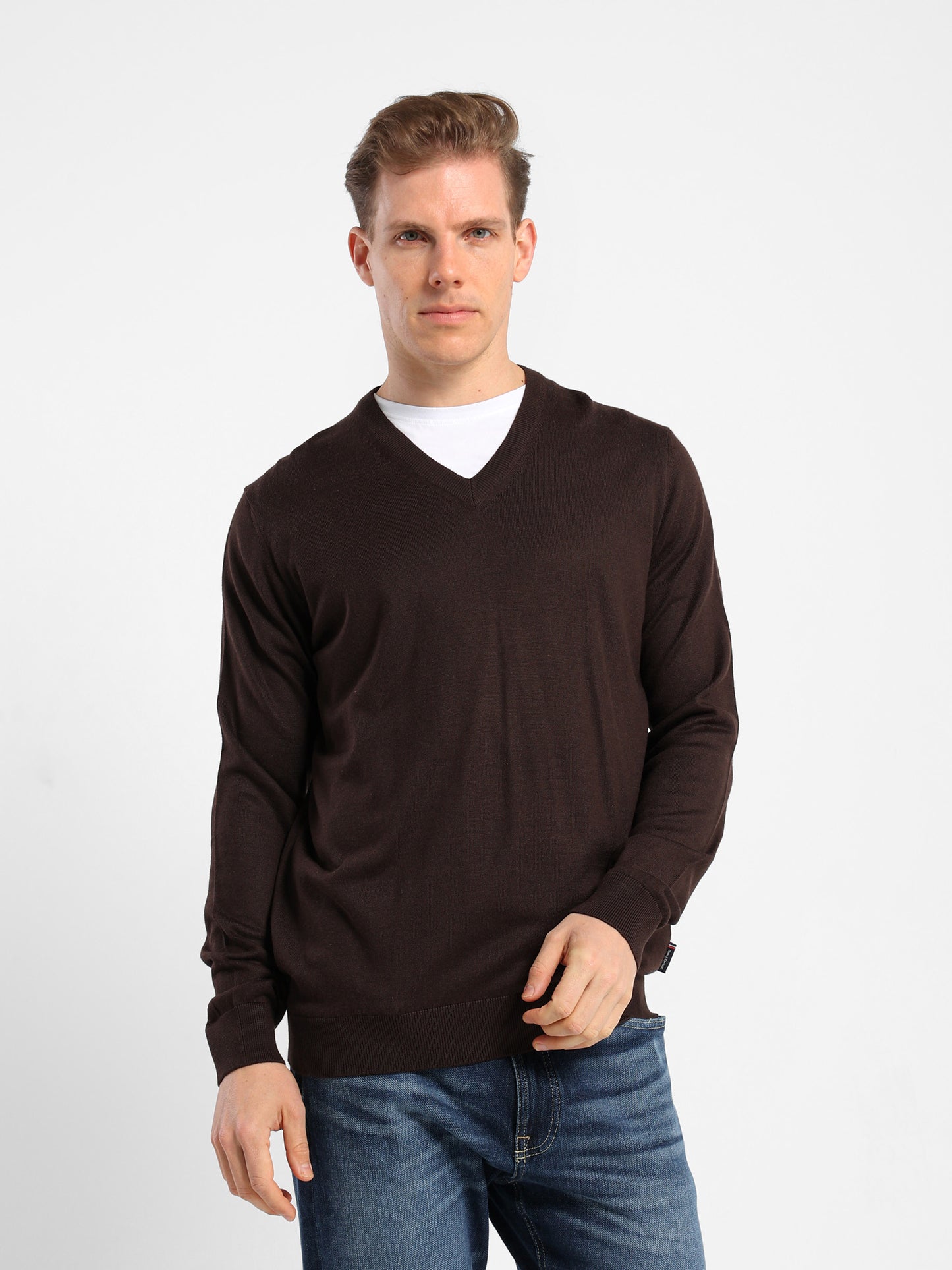 Basic V-Neck Pullover