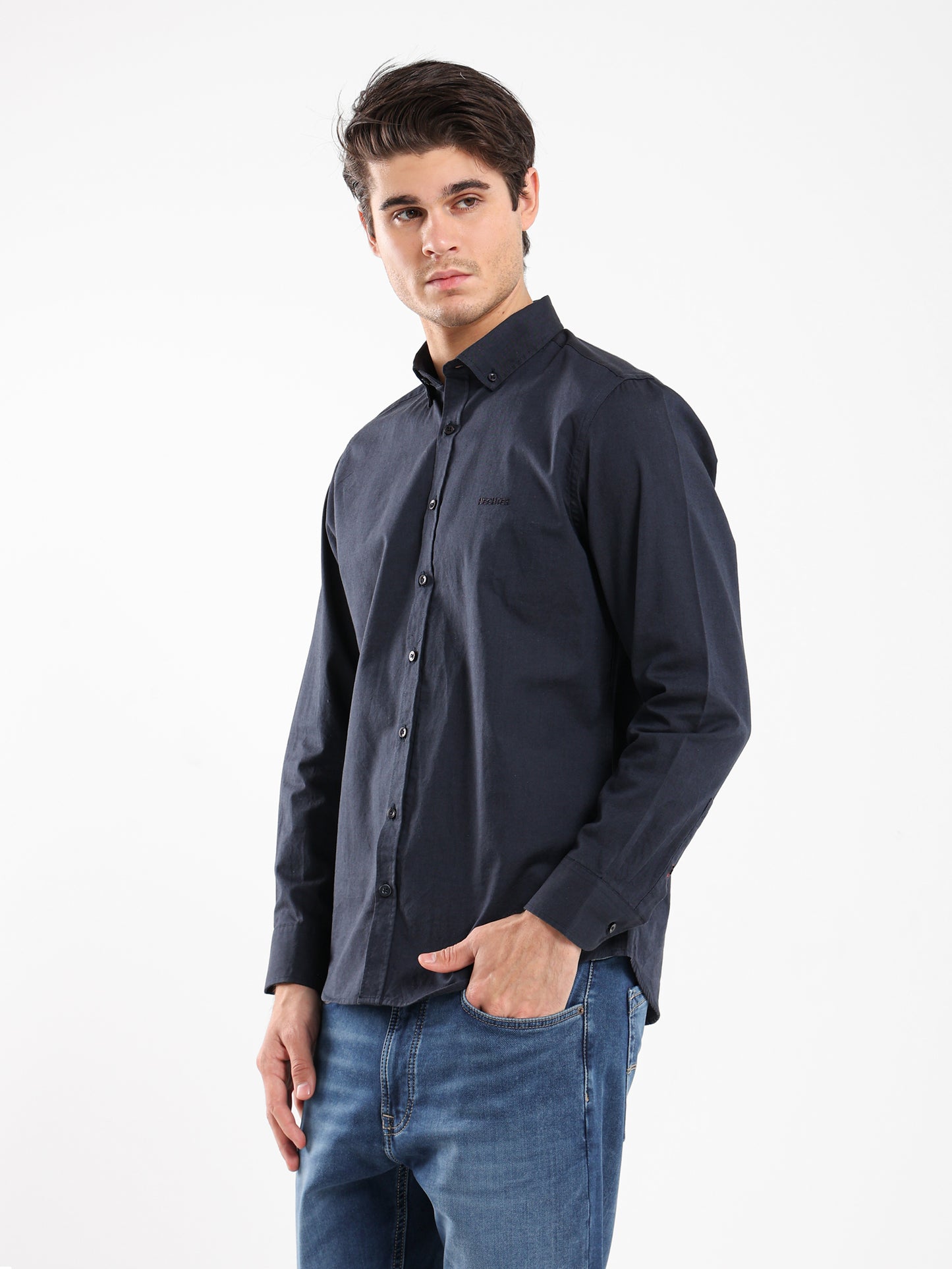 Oxford Solid Long Sleeves Shirt