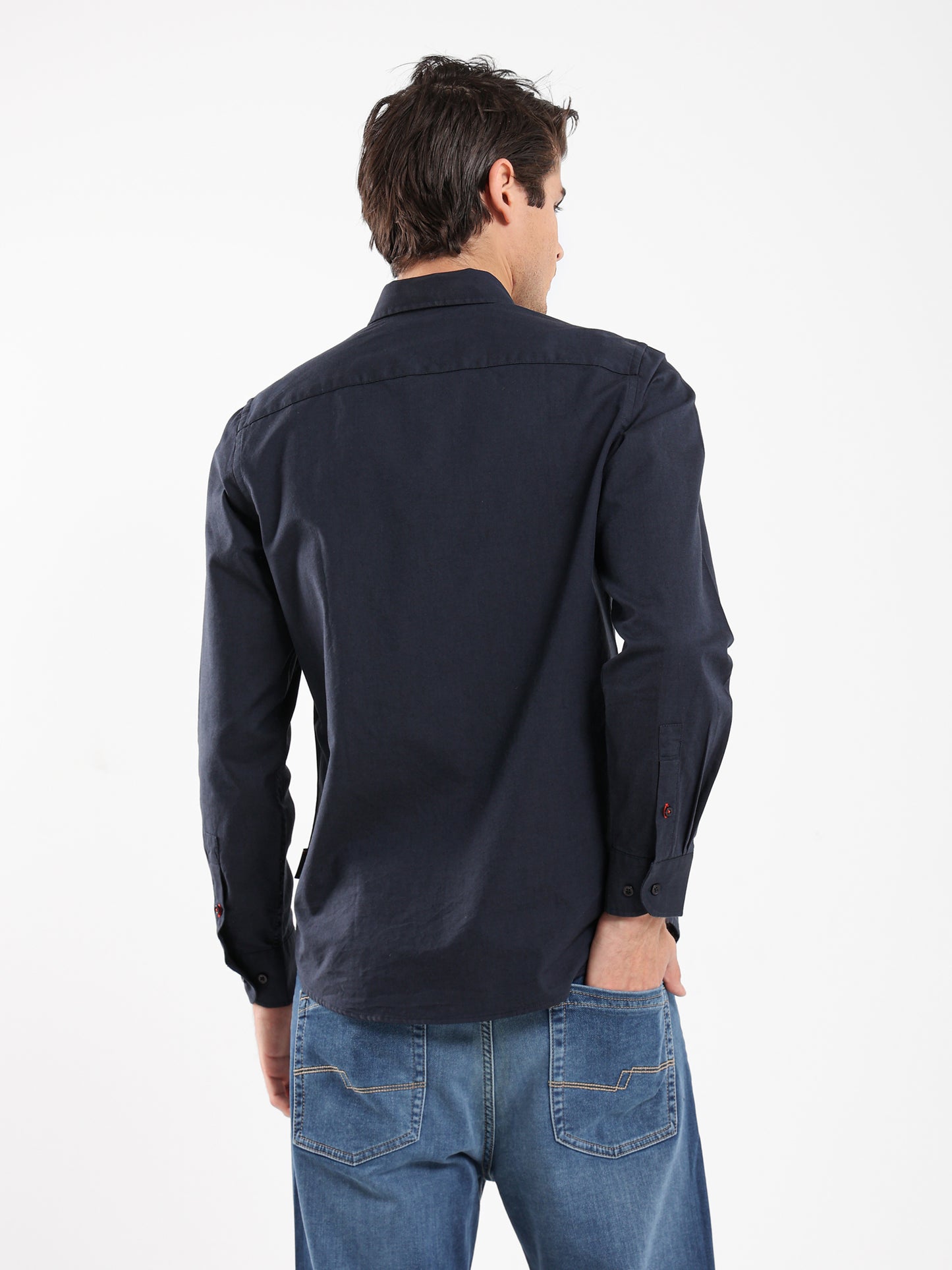 Oxford Solid Long Sleeves Shirt