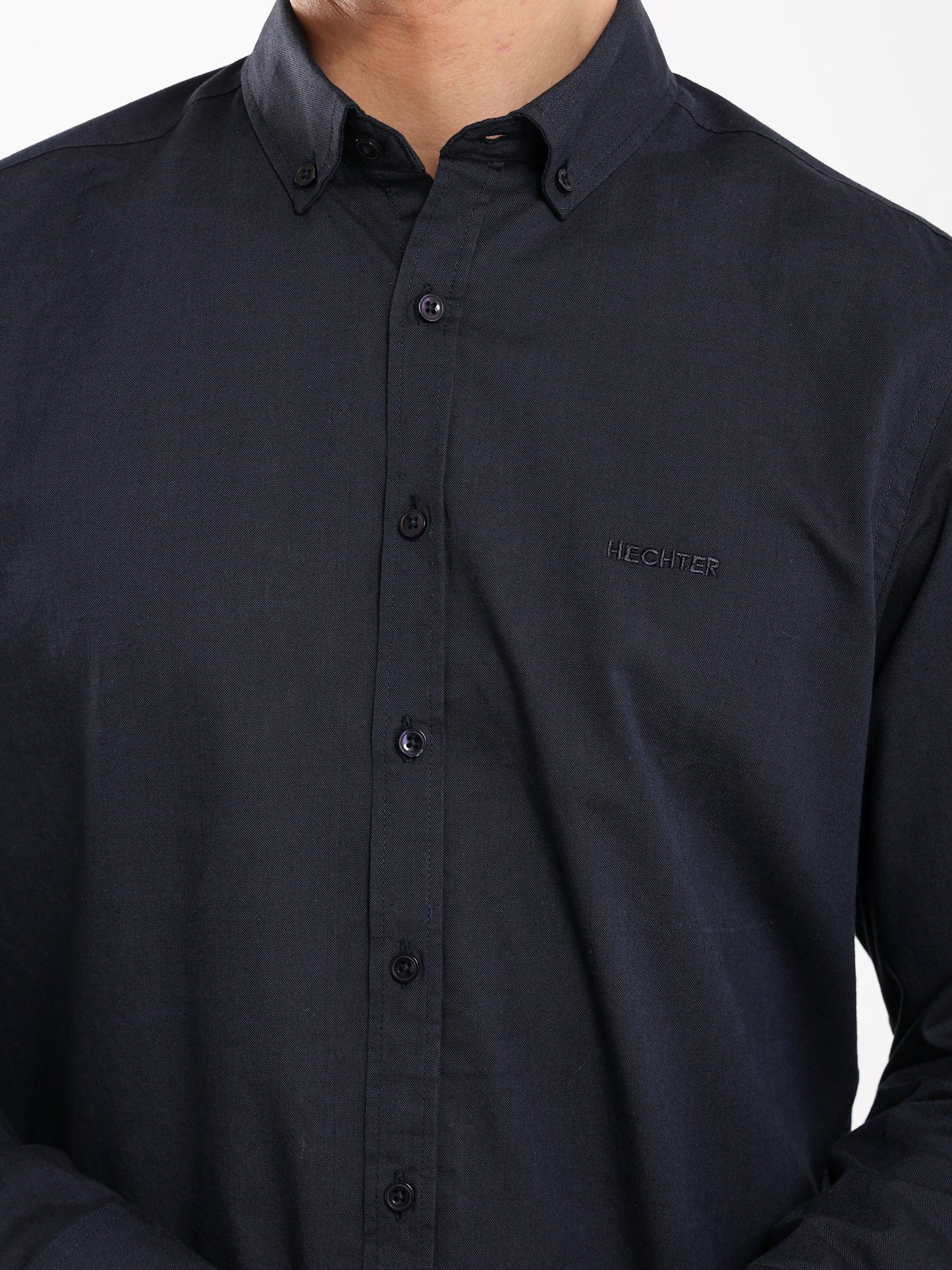 Oxford Solid Long Sleeves Shirt