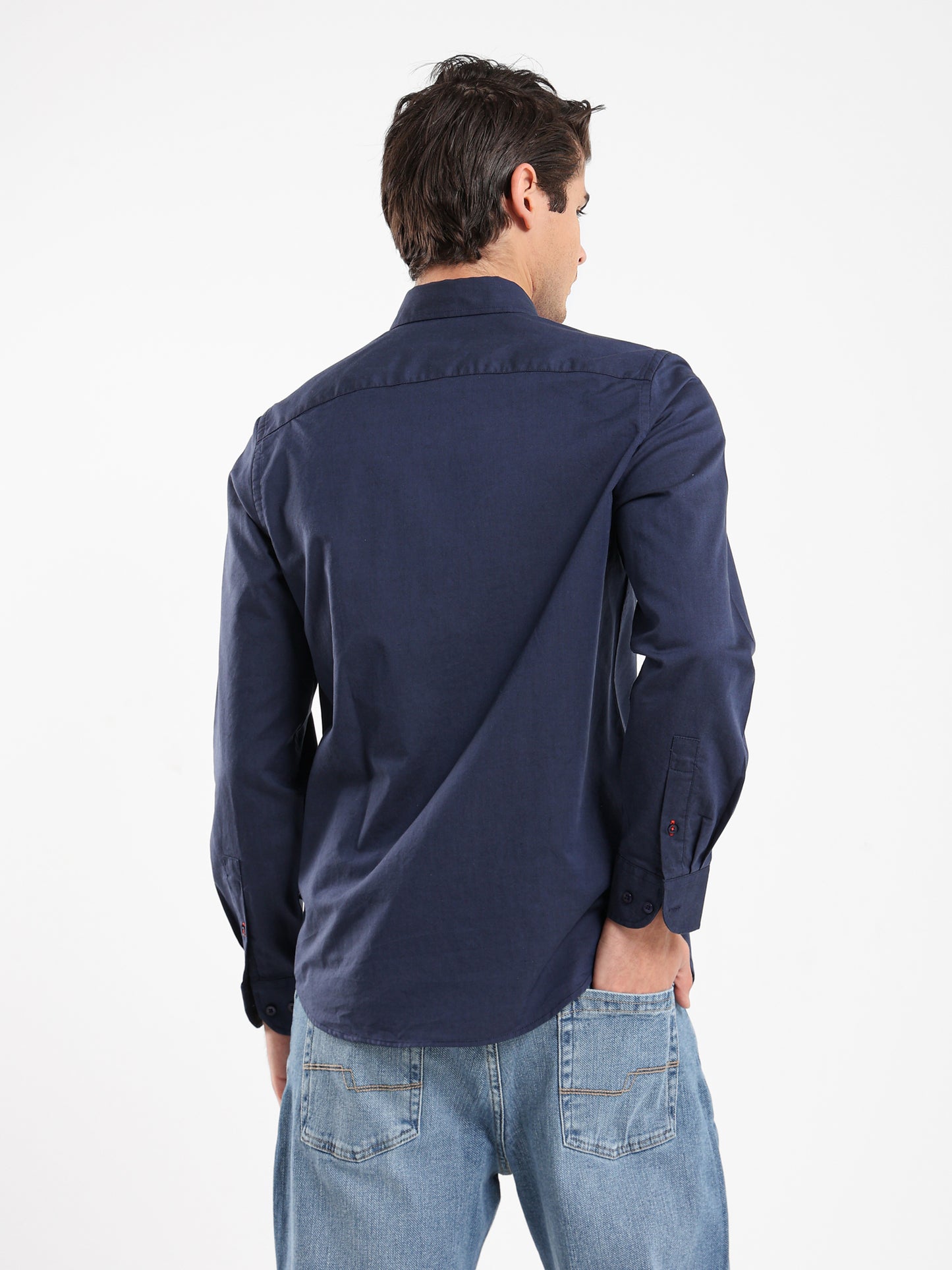 Oxford Solid Long Sleeves Shirt