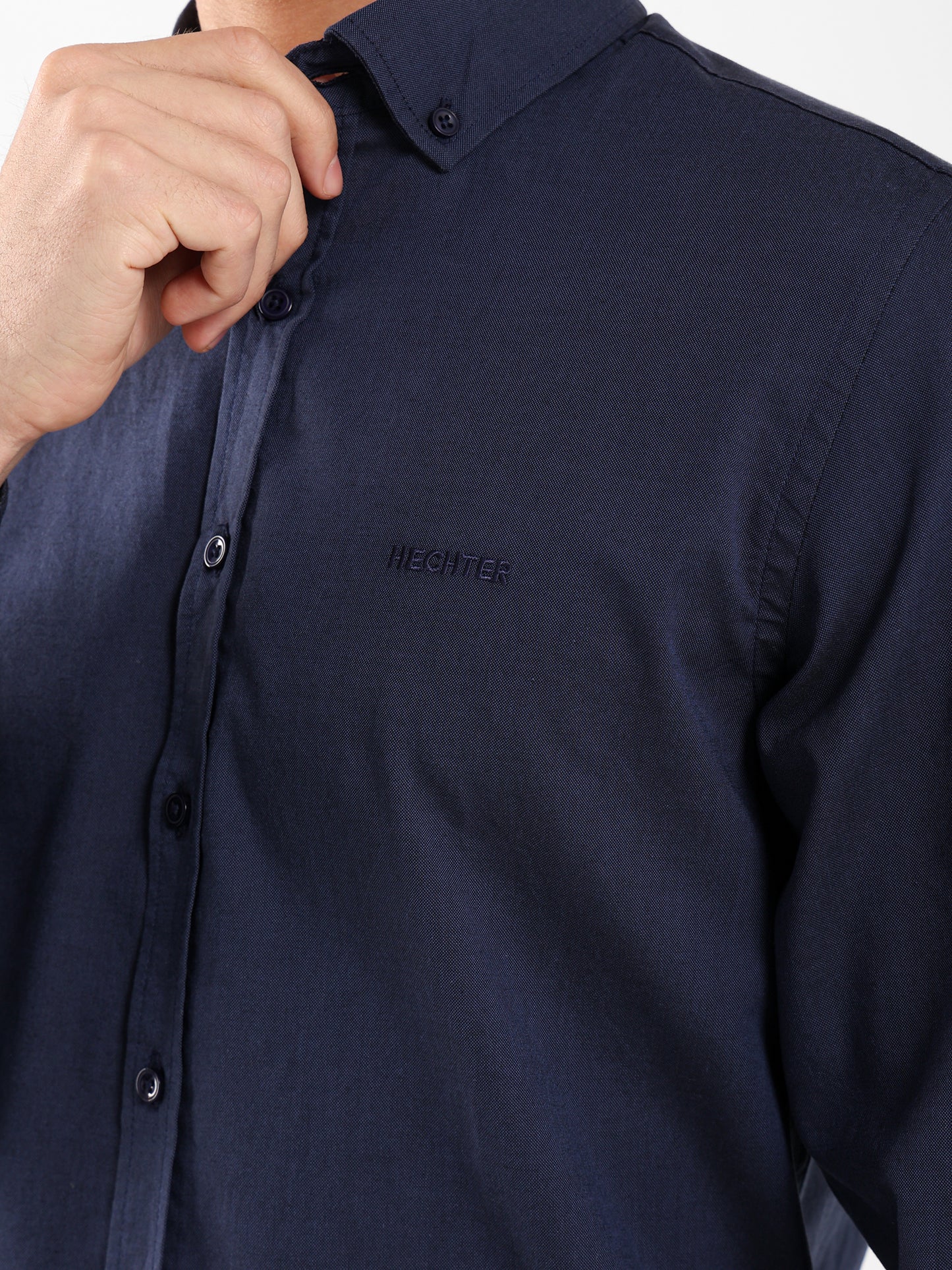 Oxford Solid Long Sleeves Shirt