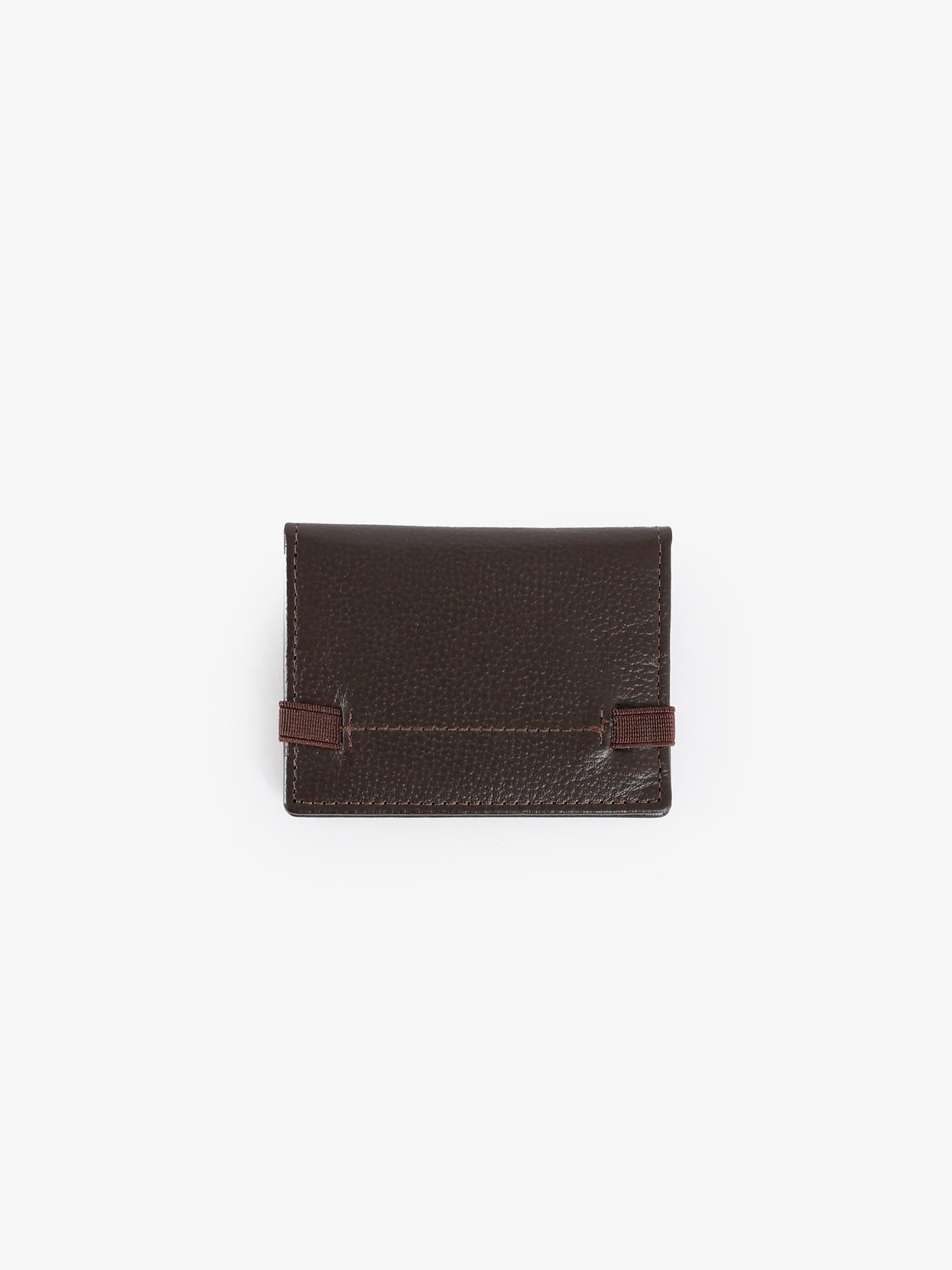 Pebbled Card Holder with Strap