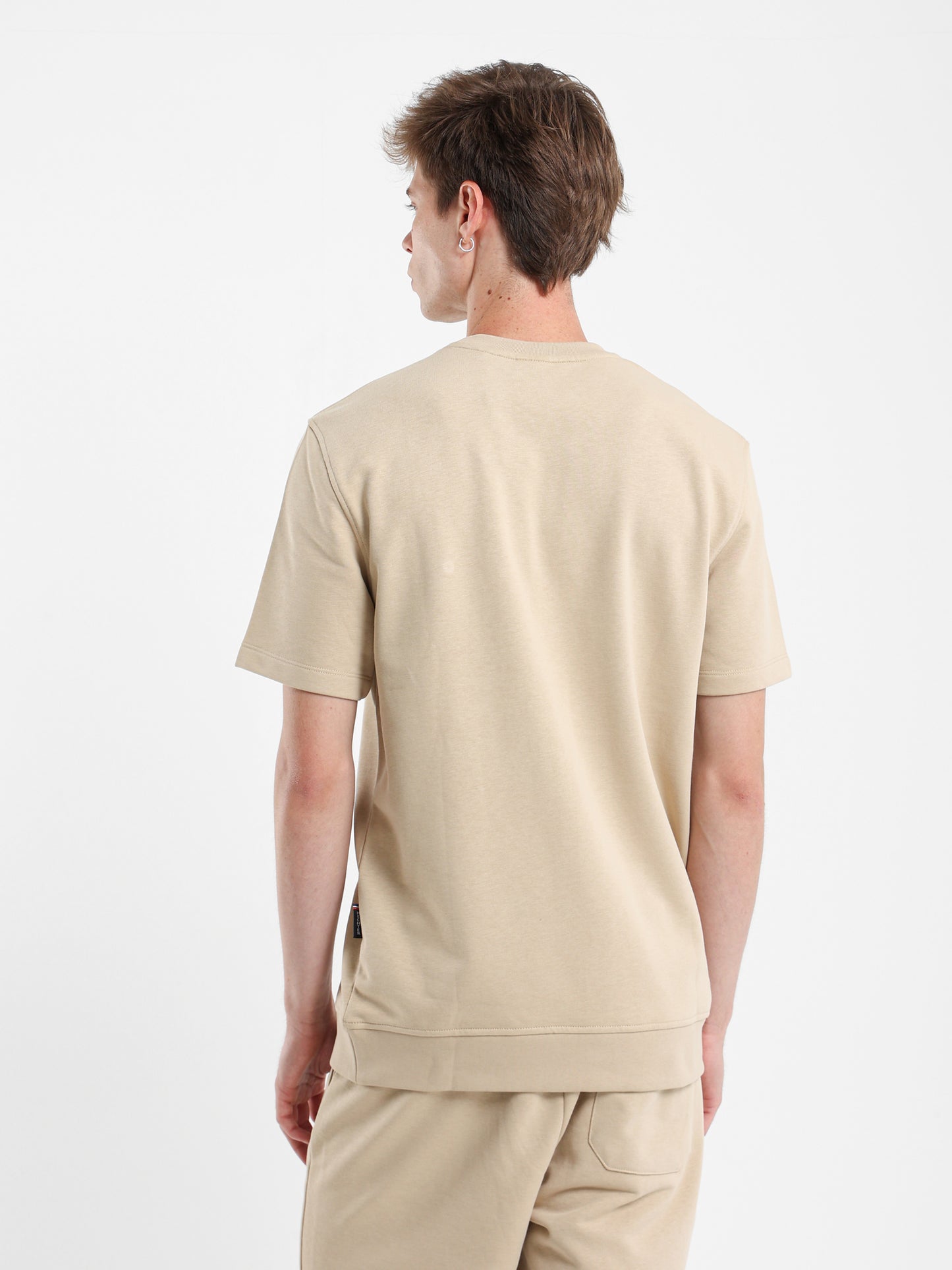 Half Sleeves Round Neck Sweatshirt