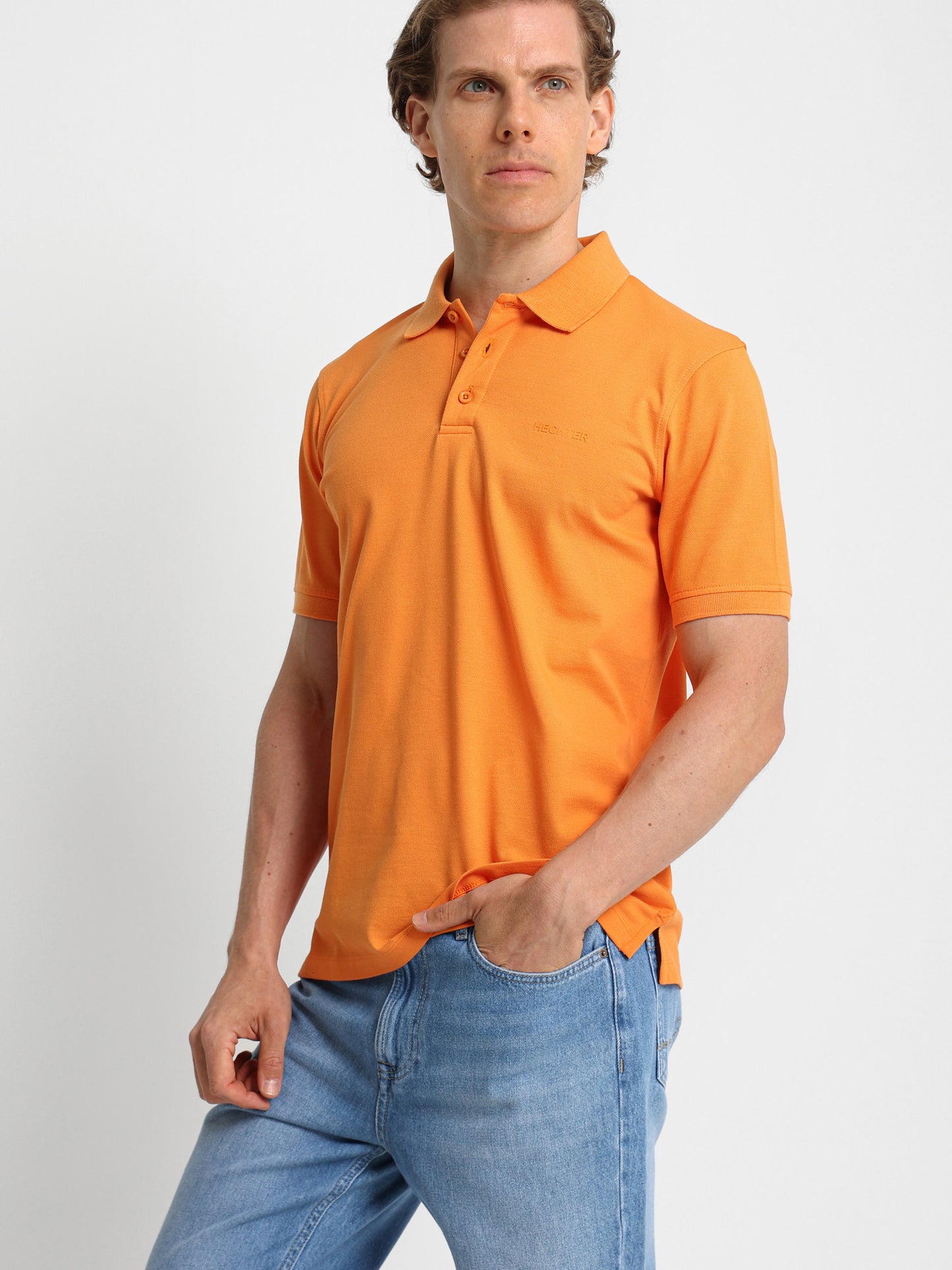 Basic Pique Polo Shirt