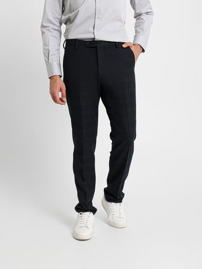 Yarn-Dyed Flat Pocket Pants