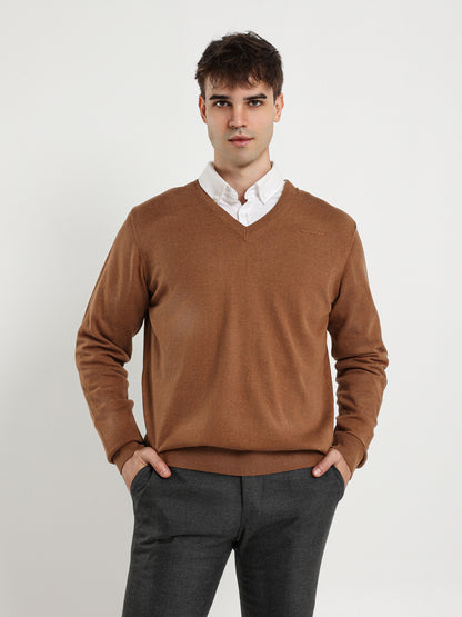 Basic V-Neck Pullover
