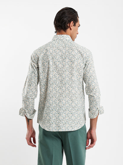 Printed Semi Dressed Shirt