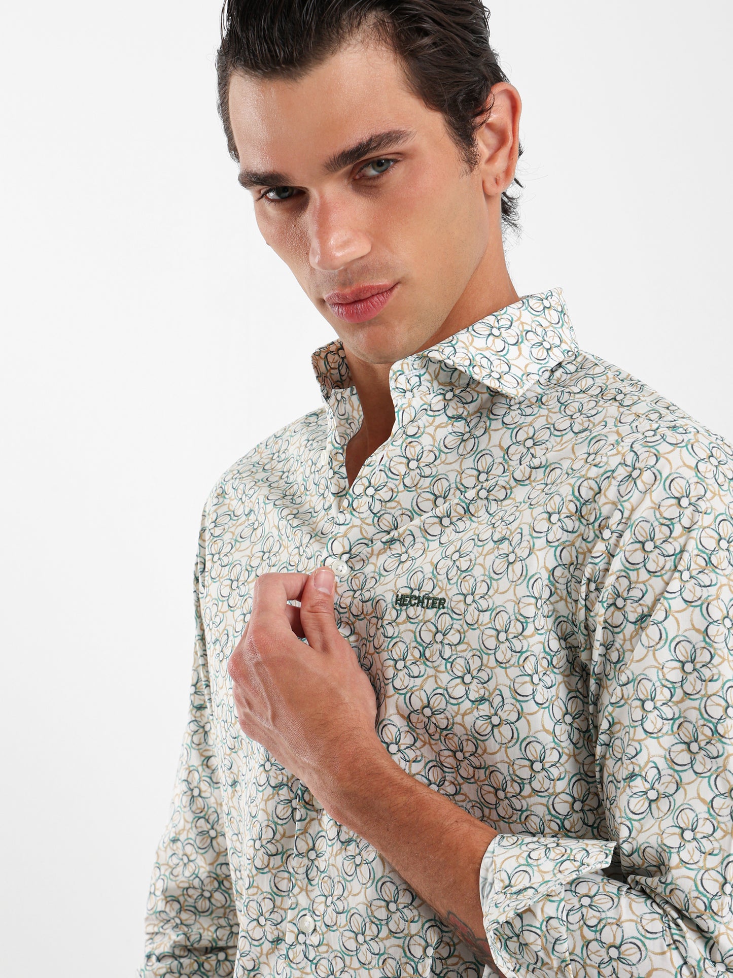 Printed Semi Dressed Shirt