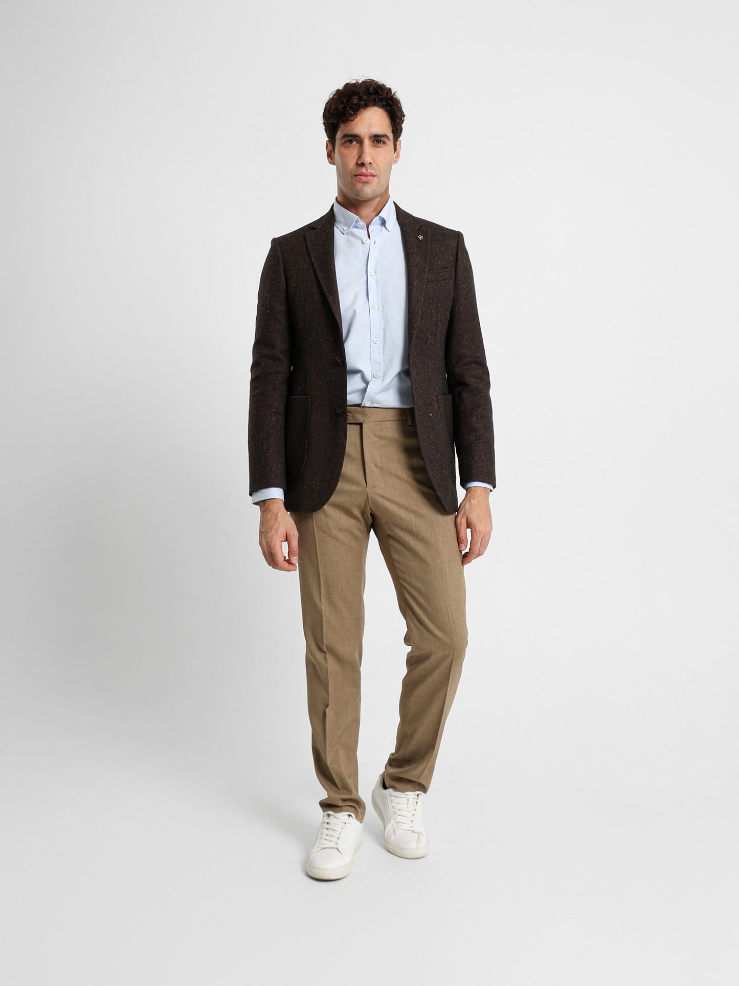 Herringbone Patch Pocket Blazer