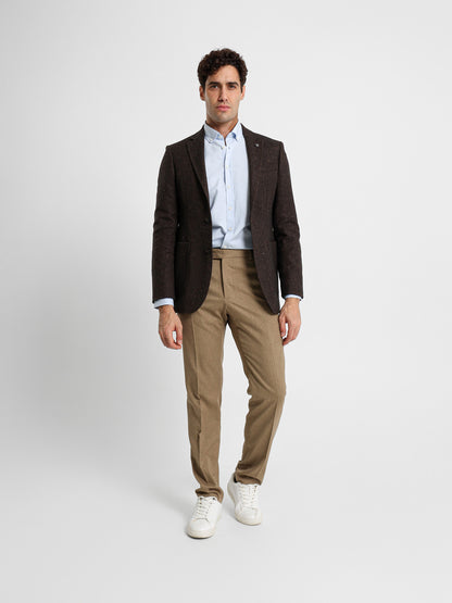 Herringbone Patch Pocket Blazer